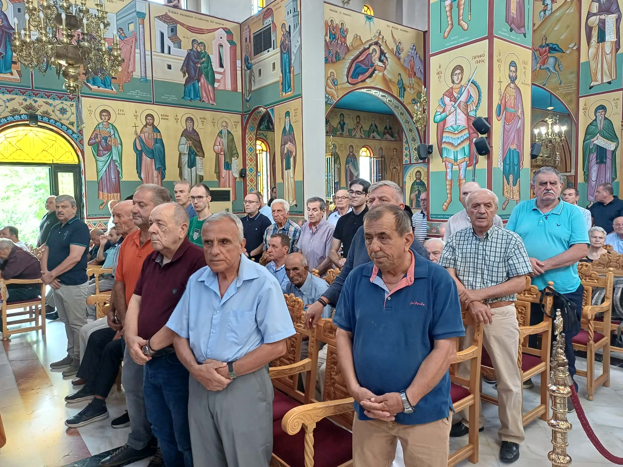 Λάρισα: Πλήθος πιστών στη Ζωοδόχο Πηγή για την Κοίμηση της Θεοτόκου (ΦΩΤΟ-ΒΙΝΤΕΟ)