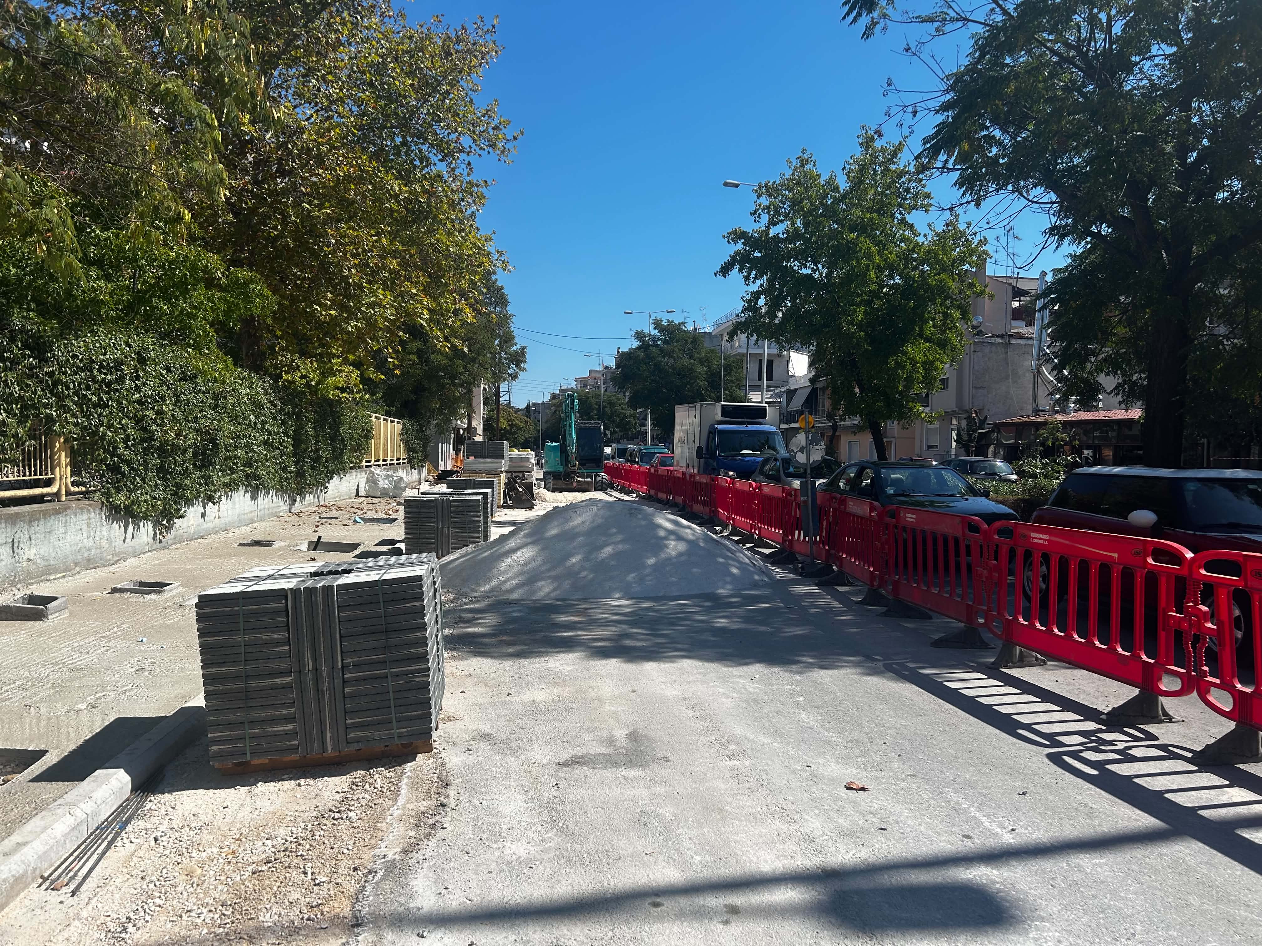 Κυκλικός κόμβος Ηρώων Πολυτεχνείου: Έργα με κόστος την ασφάλεια- καθημερινά τα παράπονα Λαρισαίων- δείτε εικόνες