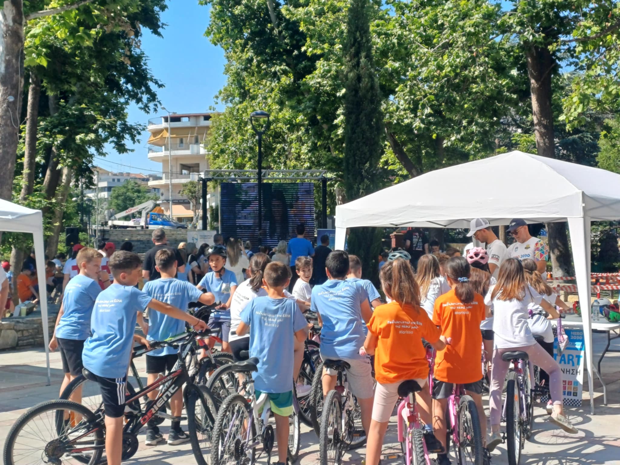 «Ποδηλατώντας στο ΕΣΠΑ της Πόλης μου»-ξεκίνησε η εκδήλωση από το πάρκο Αλκαζάρ (ΦΩΤΟ)