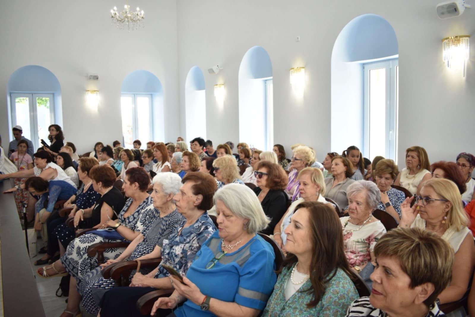 Εγκαίνια ανακαινισμένης Συναγωγής στη Λάρισα παρουσία Ζαχαράκη υπό δρακόνεται μέτρα ασφαλείας (ΦΩΤΟ)