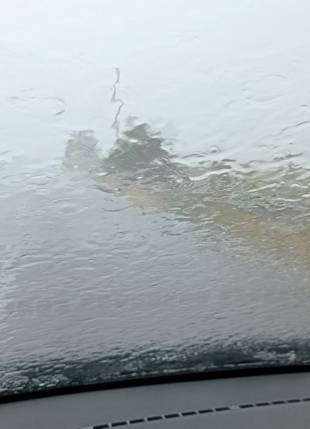 Ισχυρές βροχές στο Ν. Καρδίτσας, χωρίς ζημιές έως τώρα στις καλλιέργειες-Πλημμυρικά φαινόμενα  στην οδό Σαρανταπόρου.
