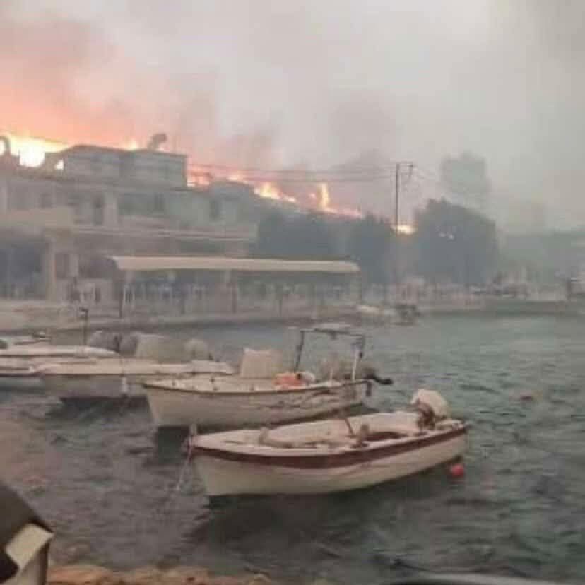 έα μηνύματα 112 για εκκενώσεις σε Πρέβεζα, Πάτρα, Ζάκυνθο και Χίο -Πύρινο μέτωπο και στην Ηλεία