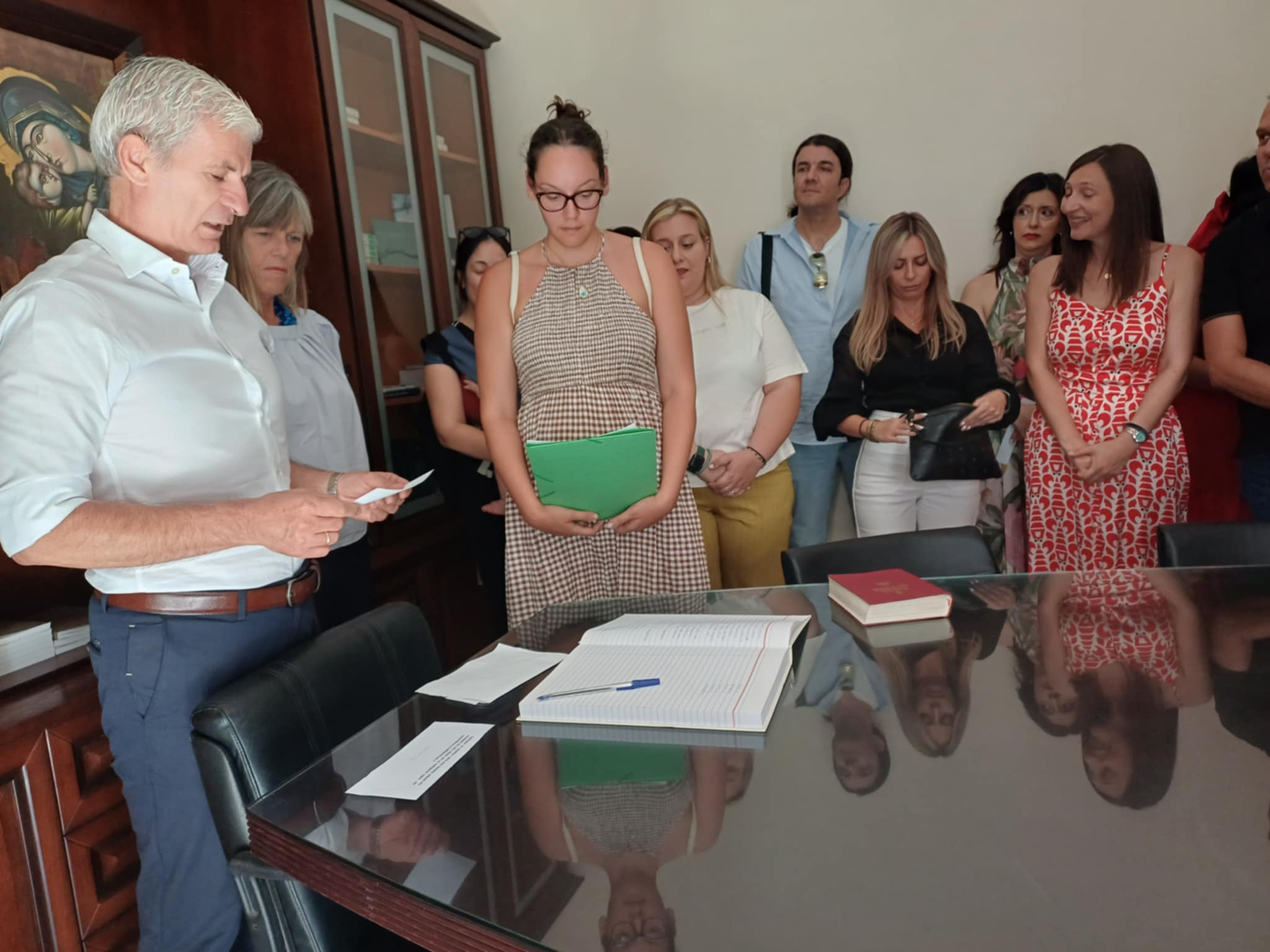 Ορκίστηκαν 14 εκπαιδευτικοί δευτεροβάθμιας εκπαίδευσης νομού Λάρισας (ΦΩΤΟ+video)