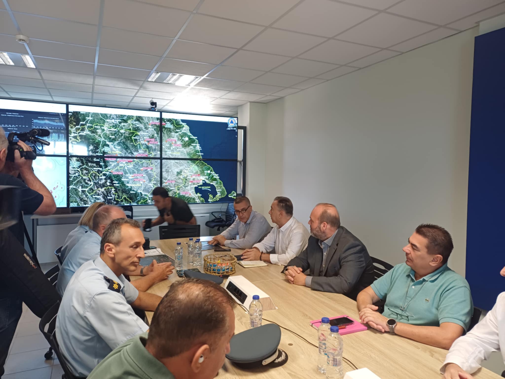 Κρίσιμη σύσκεψη για την ευλογιά στην περιφέρεια Κέλλα, Κουρέτα για τη λειτουργία των 17 Απολυμαντικών Σταθμών (ΦΩΤΟ)