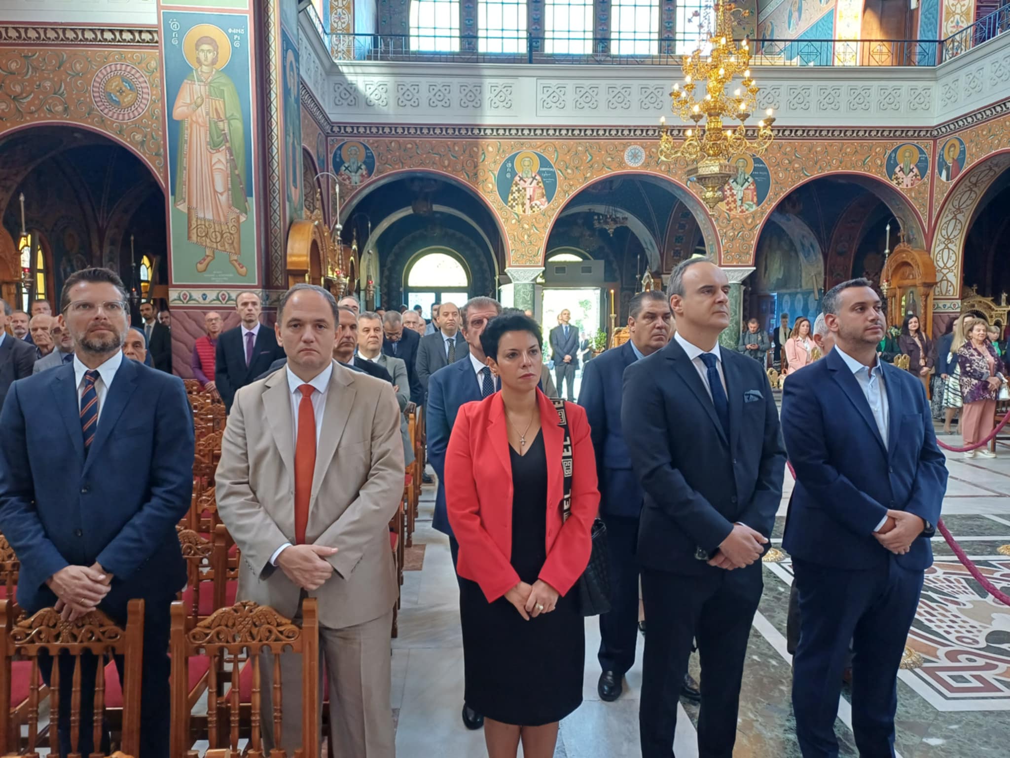 Με λαμπρότητα ο εορτασμός στη Λάρισα του Διονυσίου Αρειοπαγίτου προστάτη των νομικών  (φωτο+VIDEO)