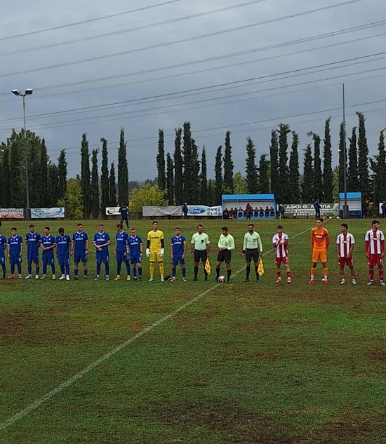 Πλόυσιο θέαμα και ισόπαλο με 2-2 το θρίλερ στο ΑΕΛ- Ολυμπιακός κάτω των 19 (ΦΩΤΟ+video)
