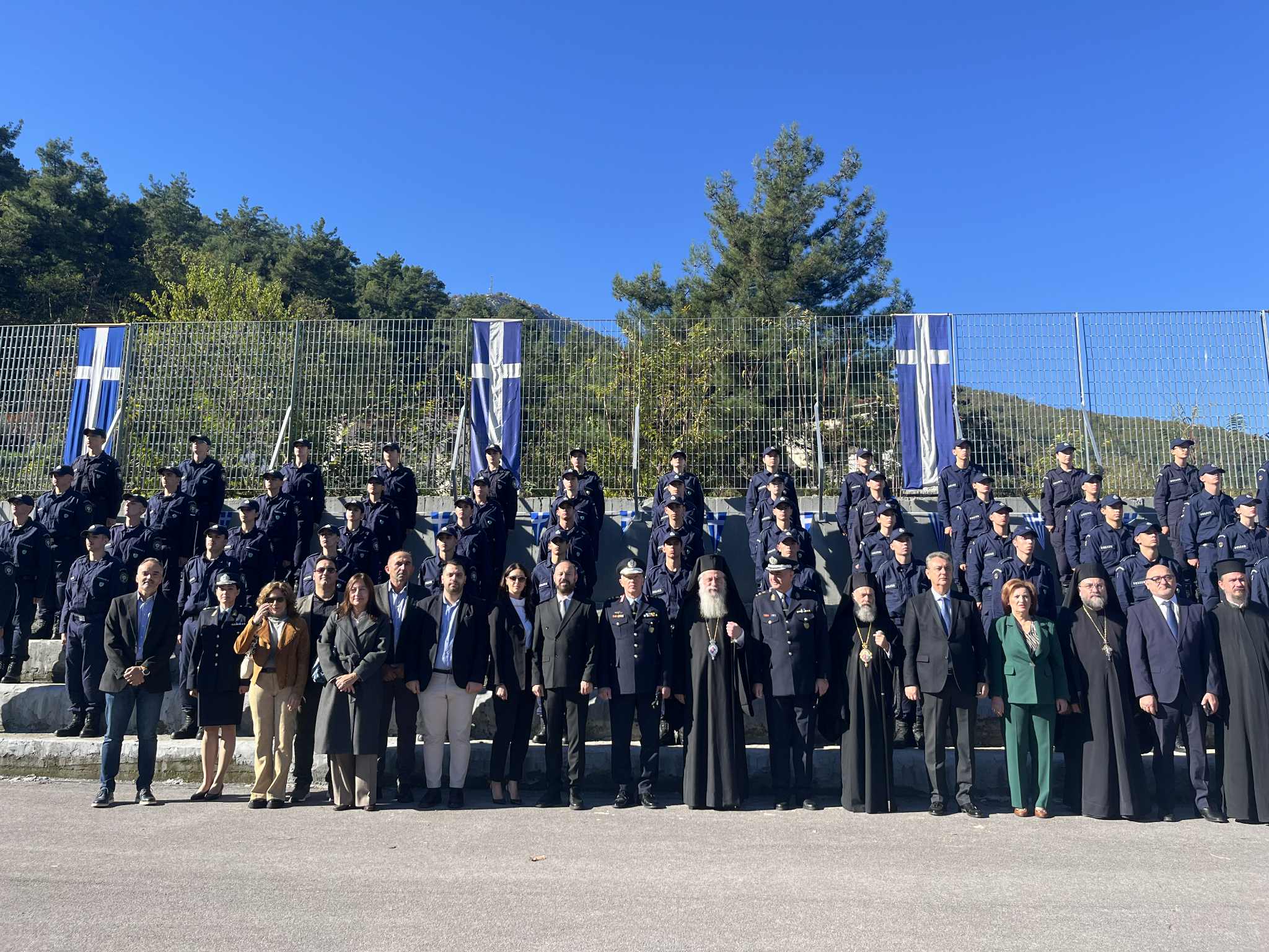 Με κάθε επισημότητα η τελετή ορκωμοσίας των Δοκίμων Αστυφυλάκων στη Σχολή Αστυφυλάκων Μουζακίου