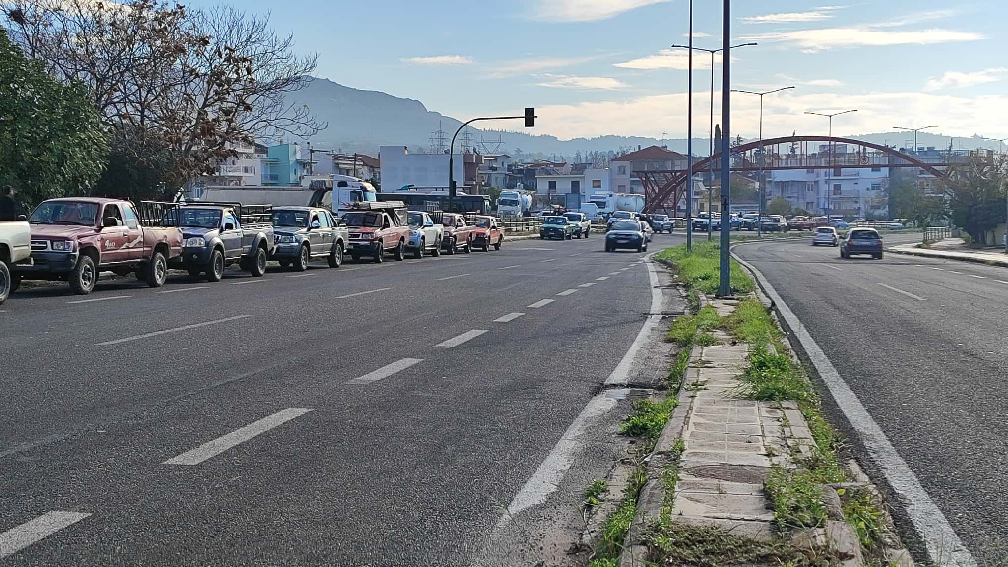 Κομβόι από Βόλο στη Νίκαια – από τον περιφερειακό και το Πεδίο του Άρωες προς Ριζόμυλο (ΦΩΤΟ)