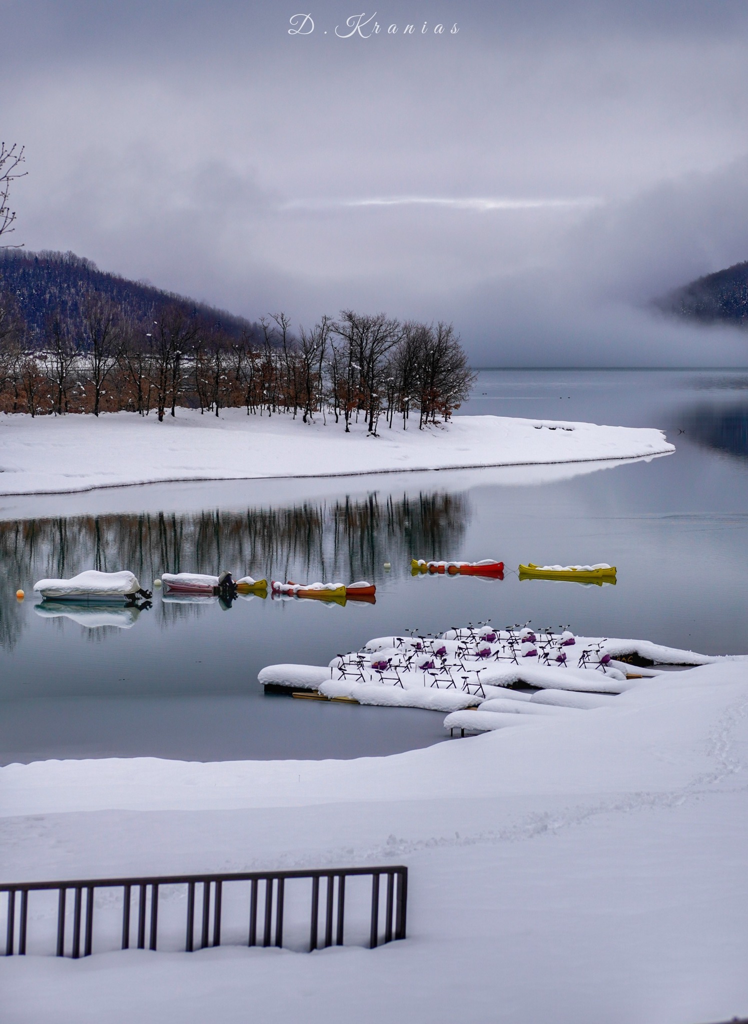 Άριστη η κατάσταση του ορεινού οδικού δικτύου στη λίμνη Πλαστήρα μετά τις χιονοπτώσεις -όμορφες εικόνες