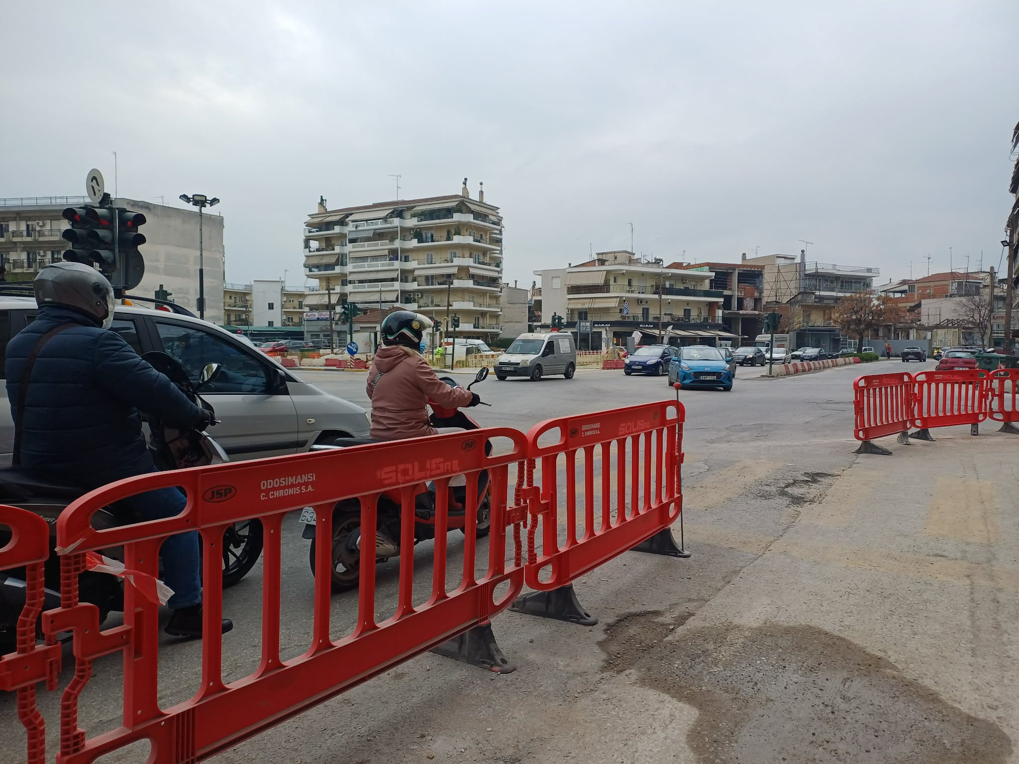 Πραγματικό εργοτάξιο η πόλη της Λάρισας - Σε εξέλιξη εκτεταμένες εργασίες (ΦΩΤΟ)