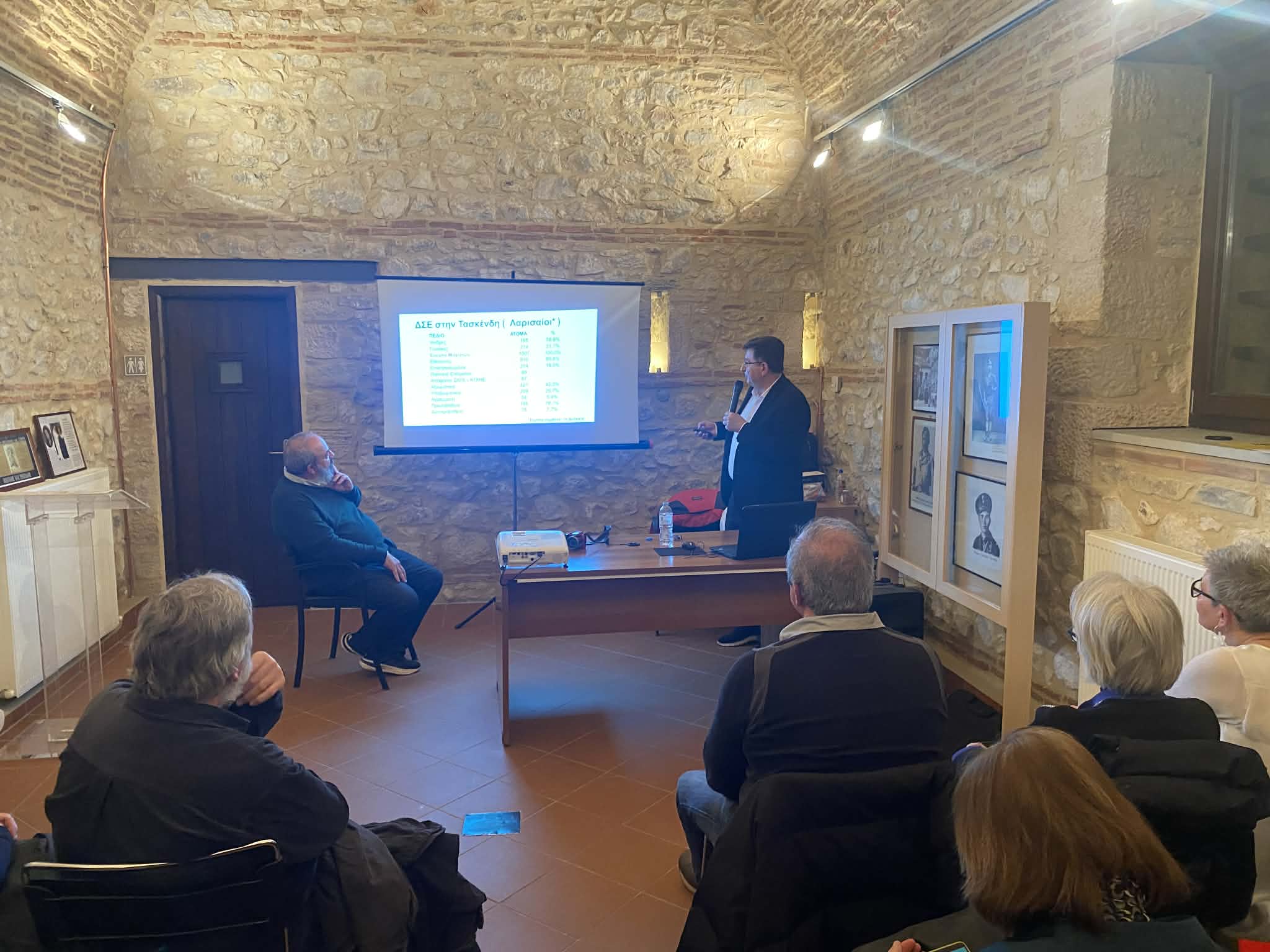 «Από το Γράμμο στην Τασκένδη» – Εκδήλωση στο Μουσείο Αντίστασης στη Λάρισα (ΦΩΤΟ)