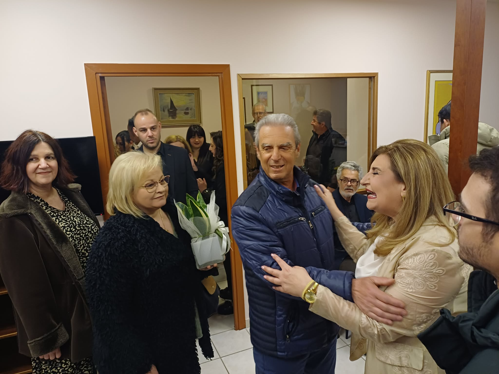 Ευχές δέχθηκε η Ευαγγελία Λιακούλη για την ονομαστική της εορτή (ΦΩΤΟ)