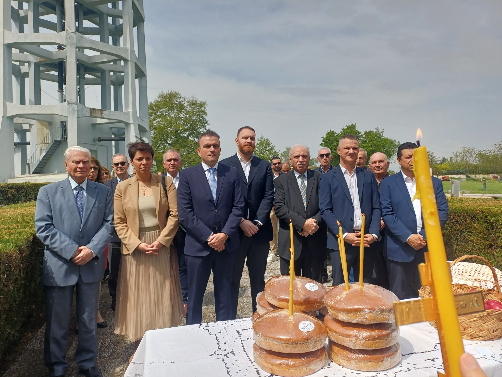 Πλήθος πιστών στο λαμπρό εορτασμό της Ζωοδόχου Πηγής στη ΔΕΥΑΛ (ΦΩΤΟ+video)