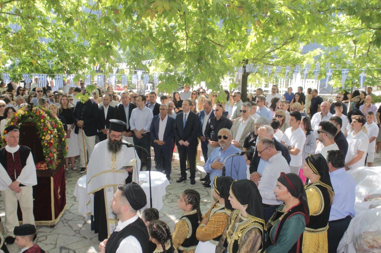 Με ιδιαίτερη λαμπρότητα ο εορτασμός του Δεκαπενταύγουστου στο Γαρδίκι