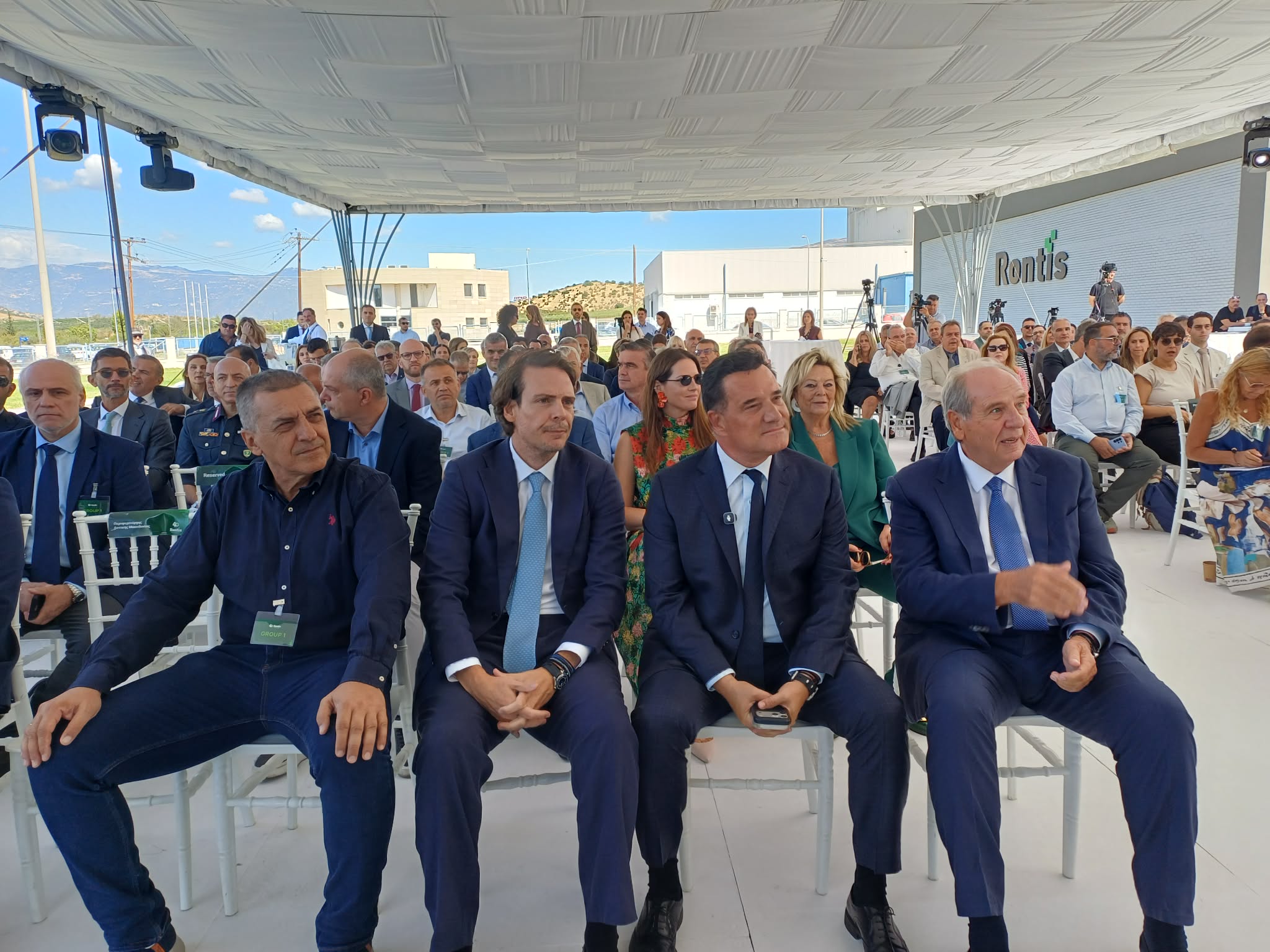 Στα εγκαίνια των νέων εγκαταστάσεων φαρμακοβιομηχανίας στη ΒΙ.ΠΕ. Λάρισας ο Άδωνις Γεωργιάδης(ΦΩΤΟ-ΒΙΝΤΕΟ)