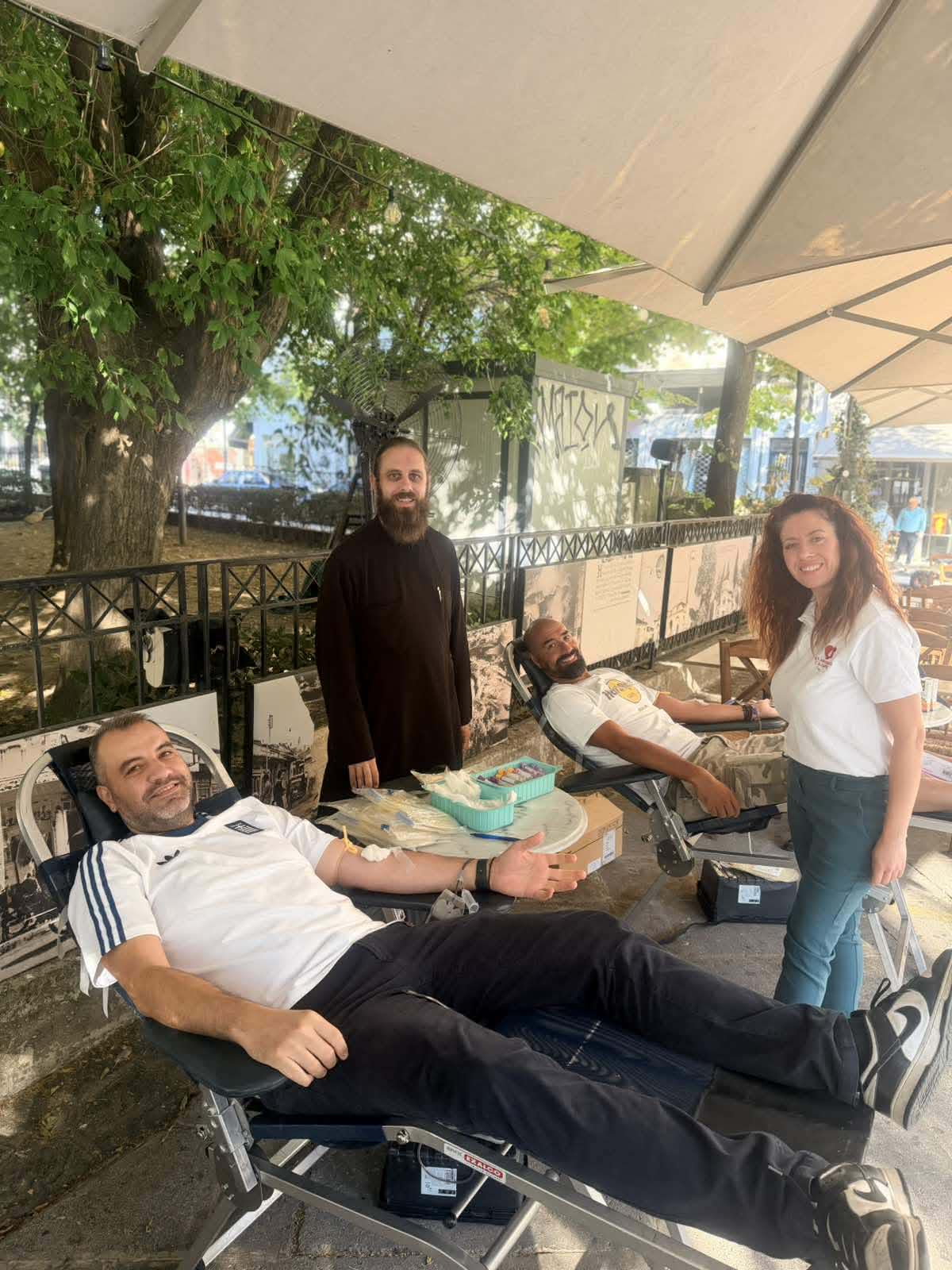 Μήνυμα προσφοράς και αλληλεγγύης στην εθελοντική αιμοδοσία της Ιεράς Μητρόπολης Λαρίσης