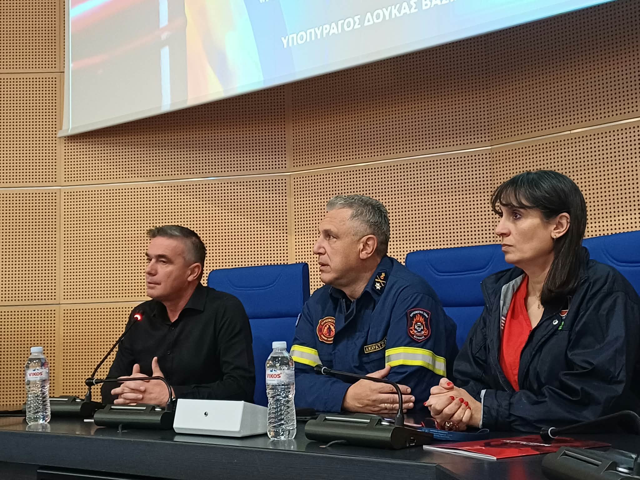 Επίδειξη χρήσης πυροσβεστικών μέσων στην Περιφέρεια Θεσσαλίας