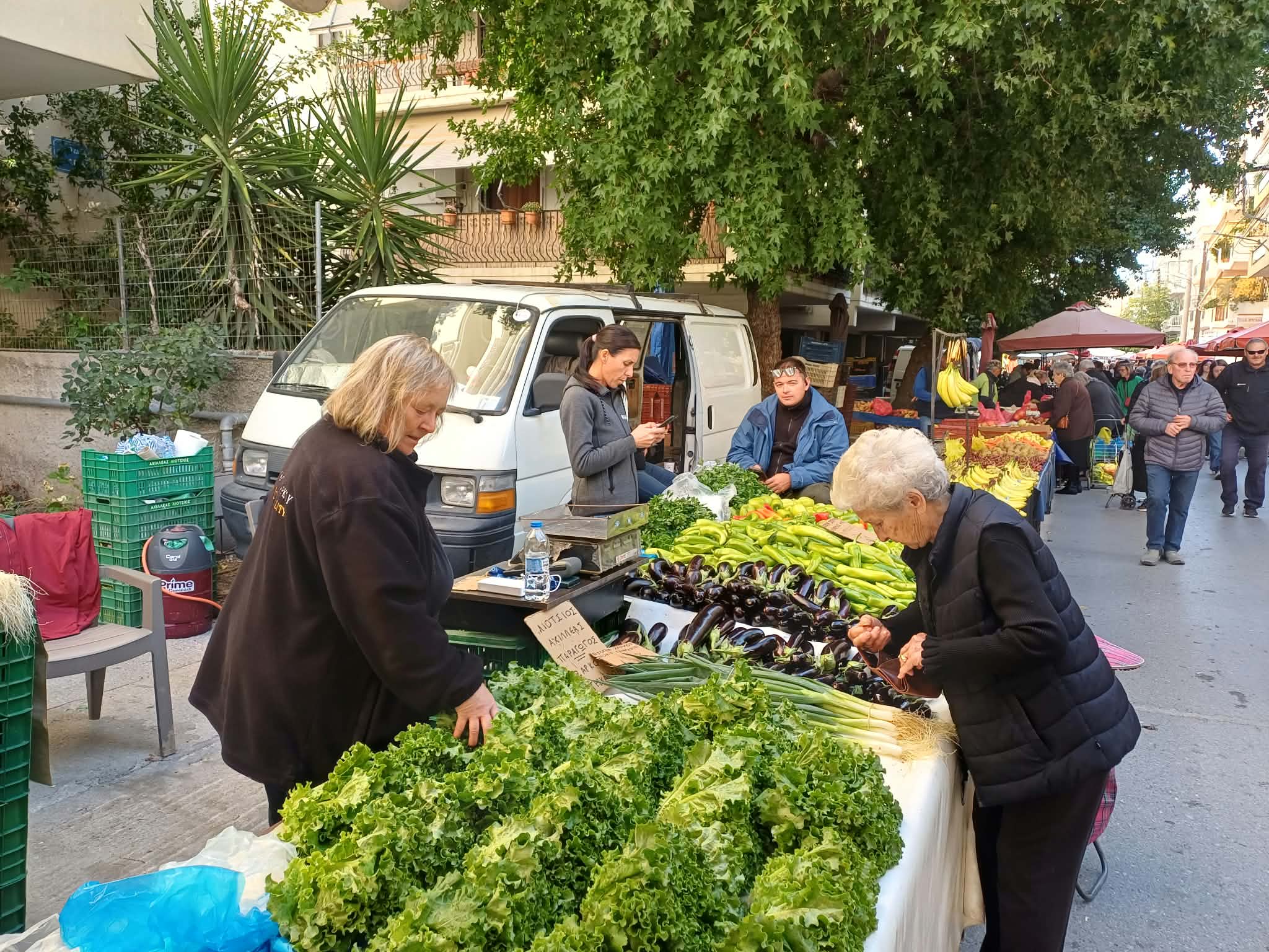Λαϊκή αγορά Λάρισας: Μισθοί και συντάξεις φτάνουν για τις πρώτες 15 ημέρες – Επανήλθε το «τεφτέρι»
