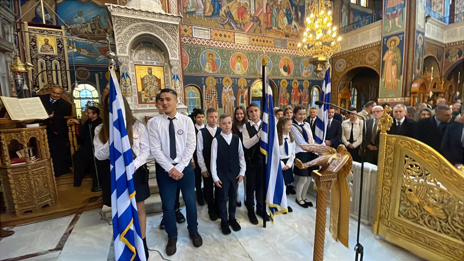 Με λαμπρότητα η Δοξολογία στη Λάρισα για την 28η Οκτωβρίου (ΦΩΤΟ)
