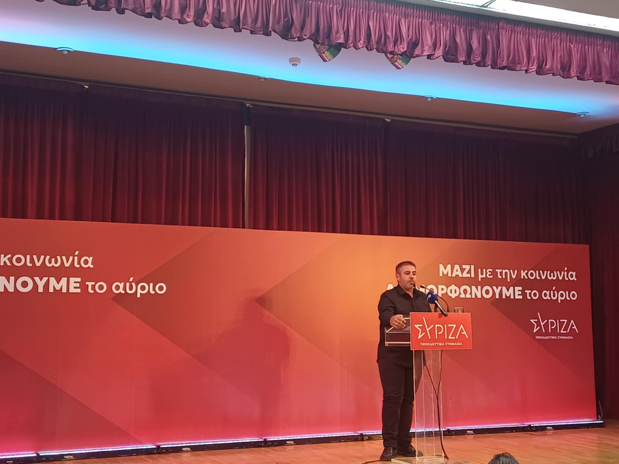 Φάμελλος από Λάρισα: «O ΣΥΡΙΖΑ  εγγυάται τη δημοκρατική και προοδευτική διέξοδο από τα αδιέξοδα Μητσοτάκη» (ΦΩΤΟ+video)