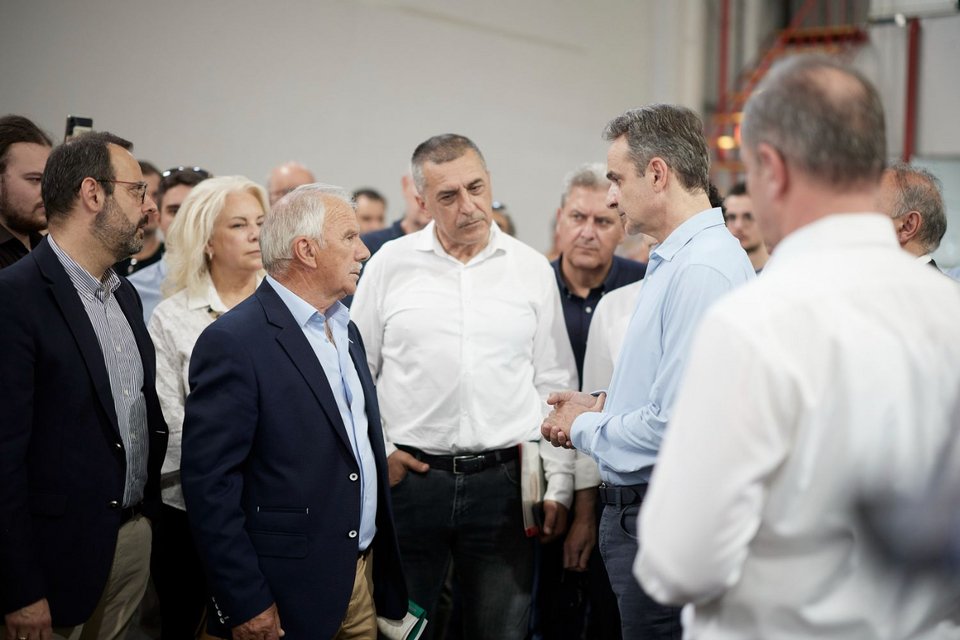 Μητσοτάκης από Θεσσαλία: Θα επενδύσουμε σε έργα διαχείρισης νερού και κλειστά αρδευτικά δίκτυα