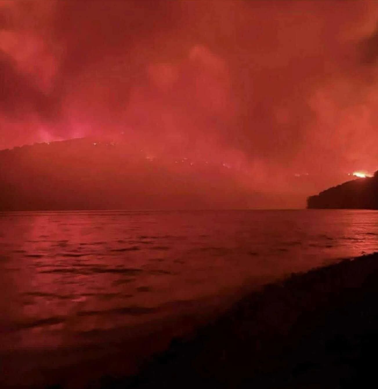 έα μηνύματα 112 για εκκενώσεις σε Πρέβεζα, Πάτρα, Ζάκυνθο και Χίο -Πύρινο μέτωπο και στην Ηλεία