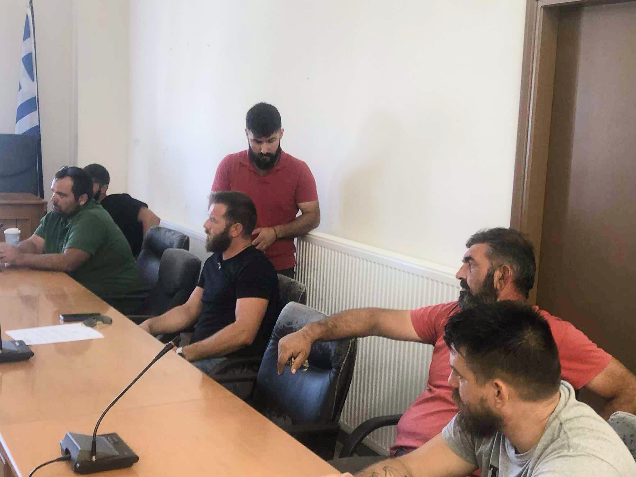 Συνάντηση στο Δημαρχείο Φαρσάλων με κτηνοτρόφους για την ευλογιά των αιγοπροβάτων