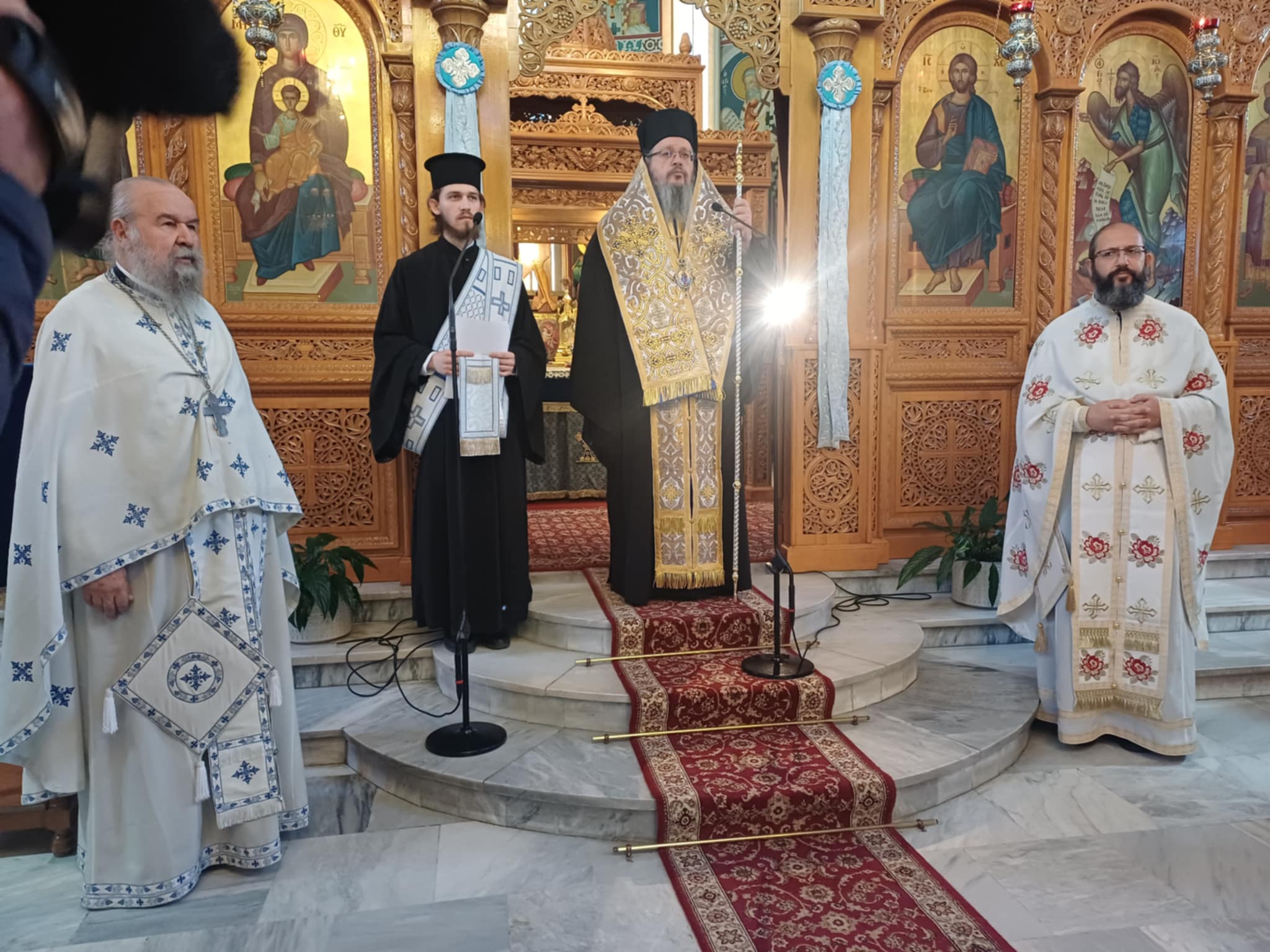 Εορταστικές εκδηλώσεις στη Λάρισα για τον προστάτη της Ελληνικής Αστυνομίας Άγιο Αρτέμιο (ΦΩΤΟ+video)
