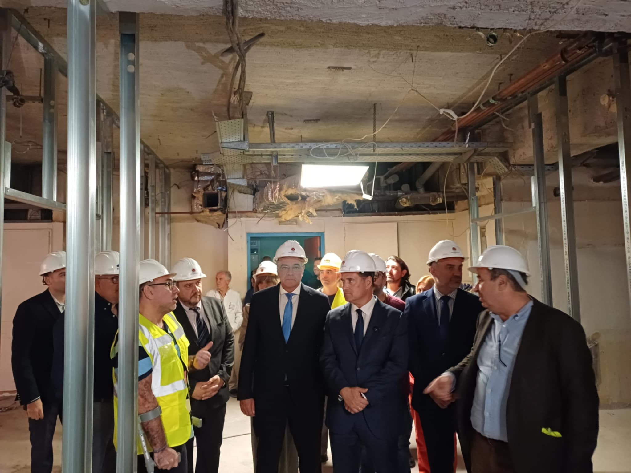 Ο Άδωνις Γεωργιάδης στο ΓΝΛ-επισκέφτηκε και το υπό κατασκευή νέο ΤΕΠ (ΦΩΤΟ)