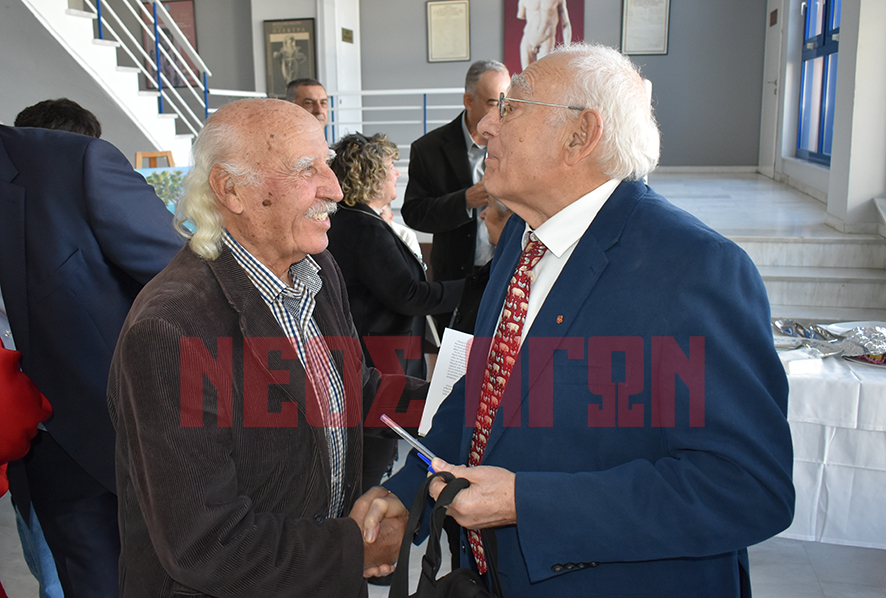 “Απασα η ύλη” για τον Γιώργο Διδάγγελο-παρουσιάστηκε το βιβλίο- αυτβιογραφία του στον Παλαμά