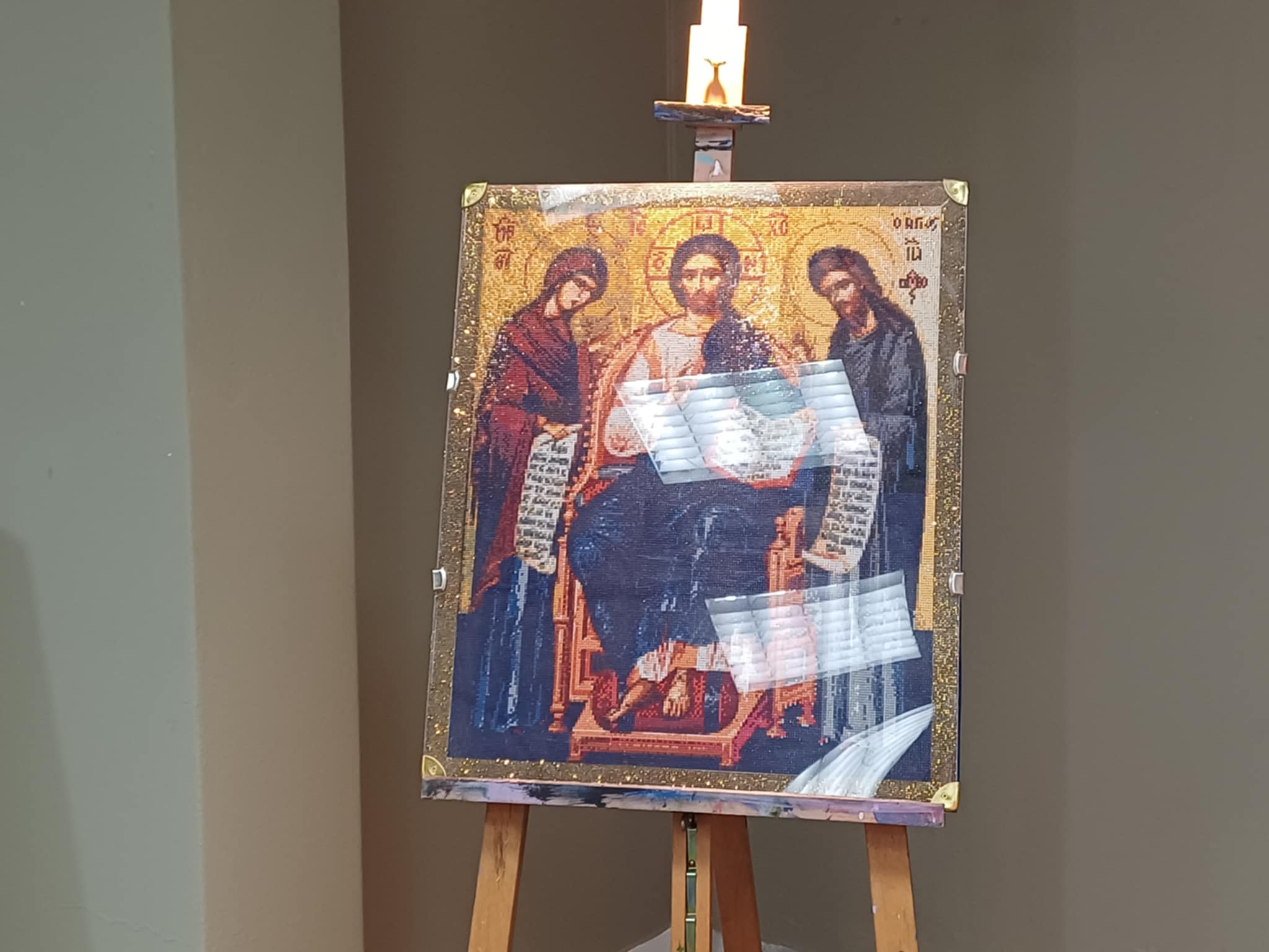 Λάρισα: Λειτουργεί μέχρι 22 Νοεμβρίου στο Χατζηγιάννειο η ενδιαφέρουσα 3η Έκθεση Ψηφιδωτού με διαμαντάκια (ΦΩΤΟ)