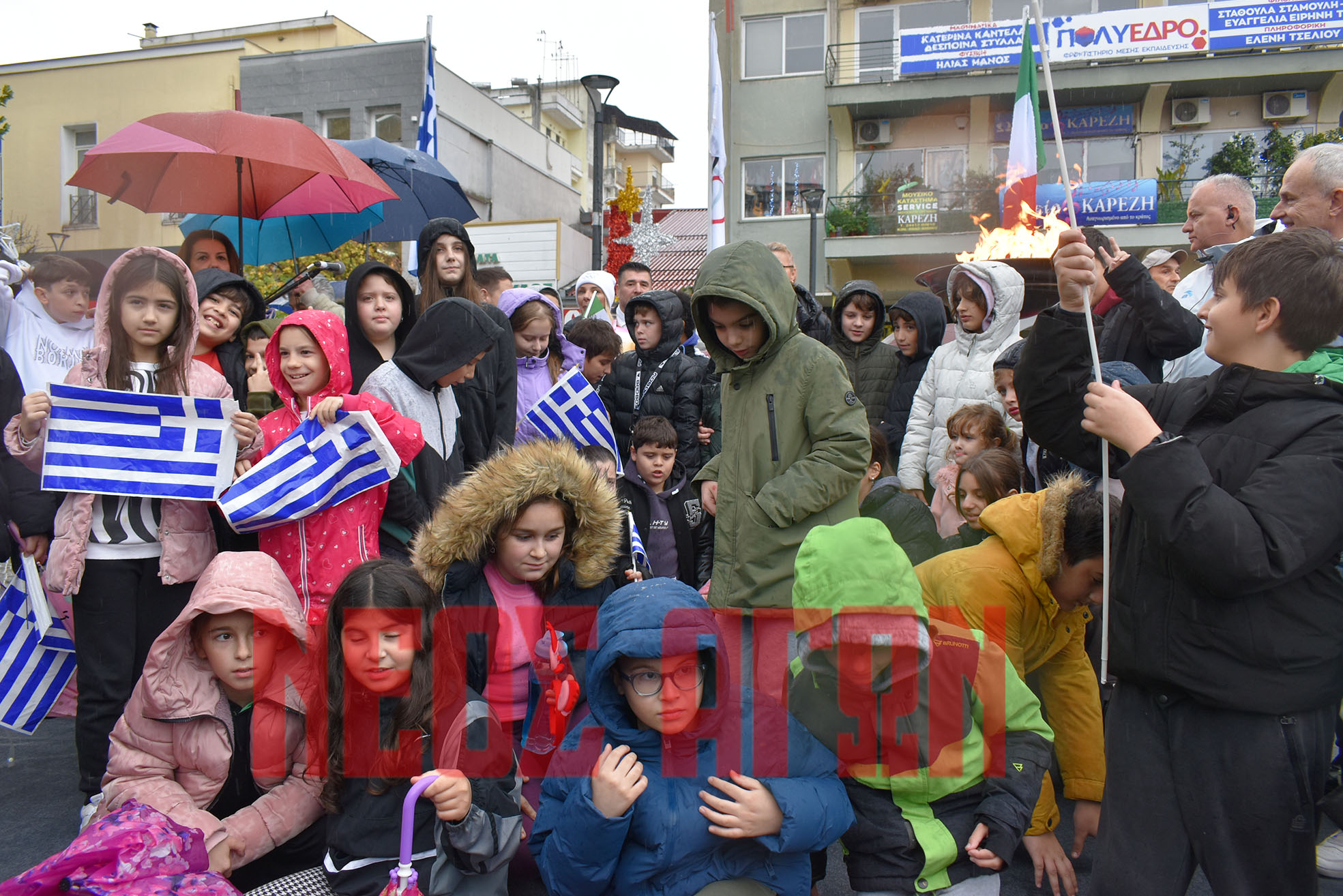 Το φως των Ολυμπιακών Αγώνων έλαμψε στην Καρδίτσα (ΦΩΤΟ - ΒΙΝΤΕΟ)