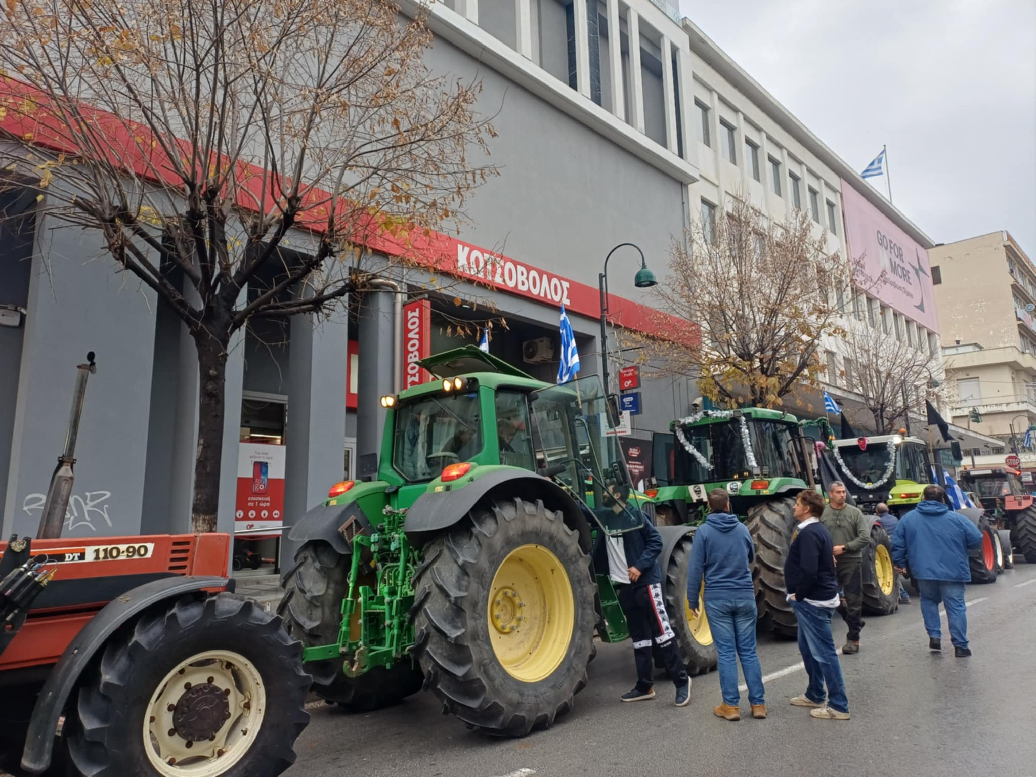 Αναβολή για τις 15 Δεκεμβρίου πήρε η δίκη των τριων συλληφθέντων αγροτών (ΦΩΤΟ)
