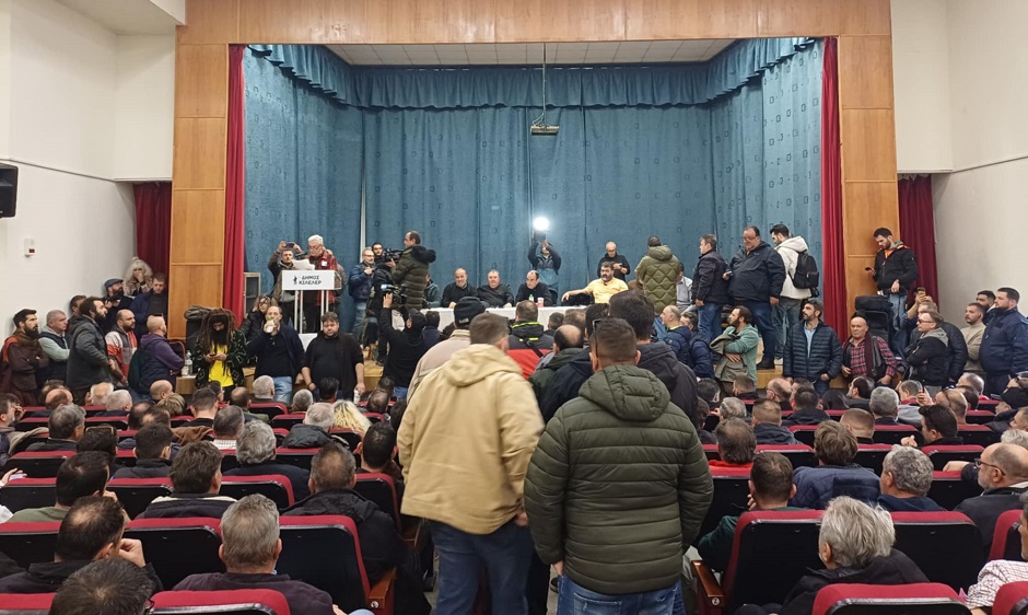 Αρνούνται τη συνάντηση στο Μαξίμου και στέλνουν τα αιτήματα ζητώντας γραπτές δεσμεύσεις οι αγρότες στη Νίκαια