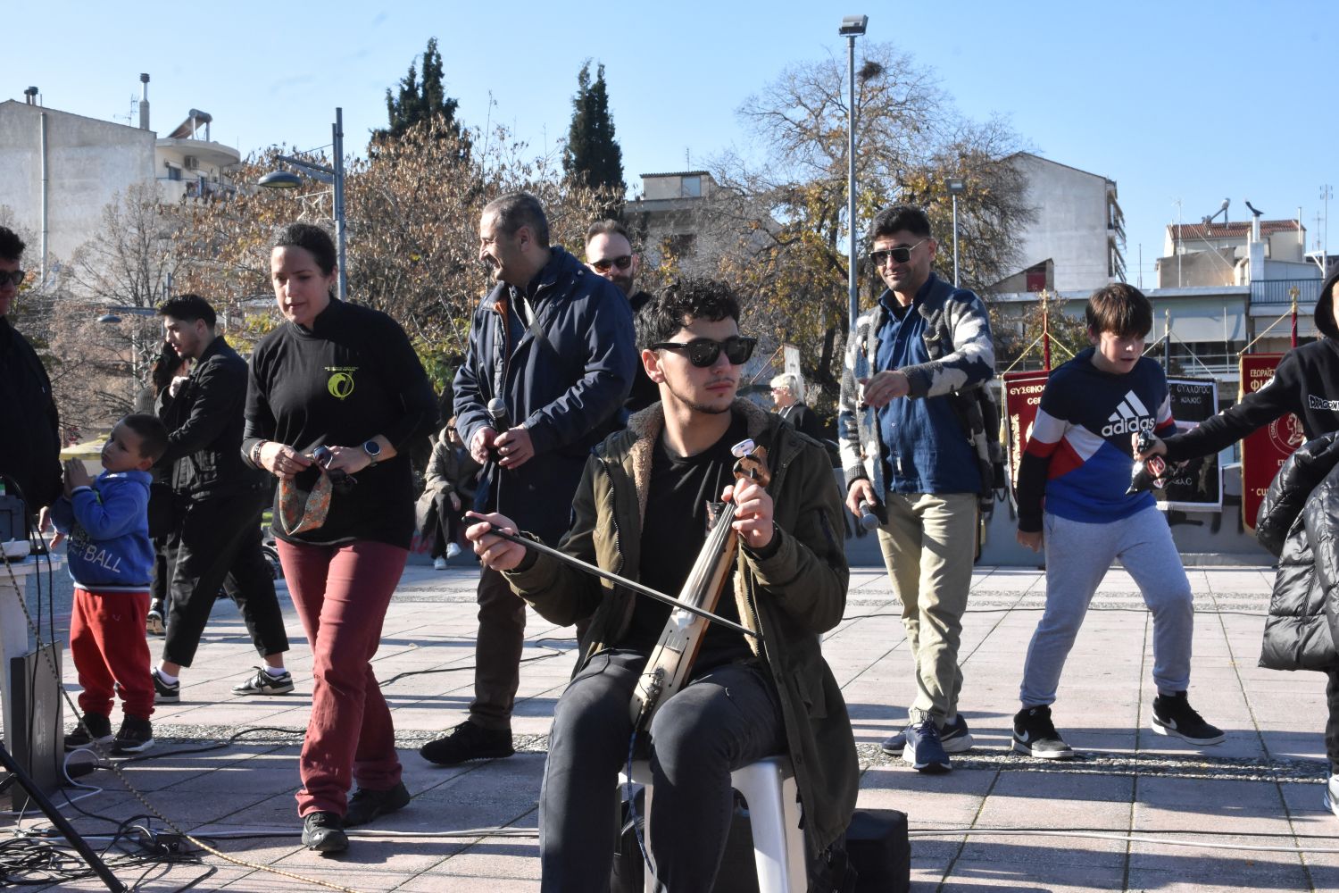 Εκδήλωση Ποντιακής γαστρονομίας στην πλατεία Φιλιππούλης στη Λάρισα (ΦΩΤΟ)