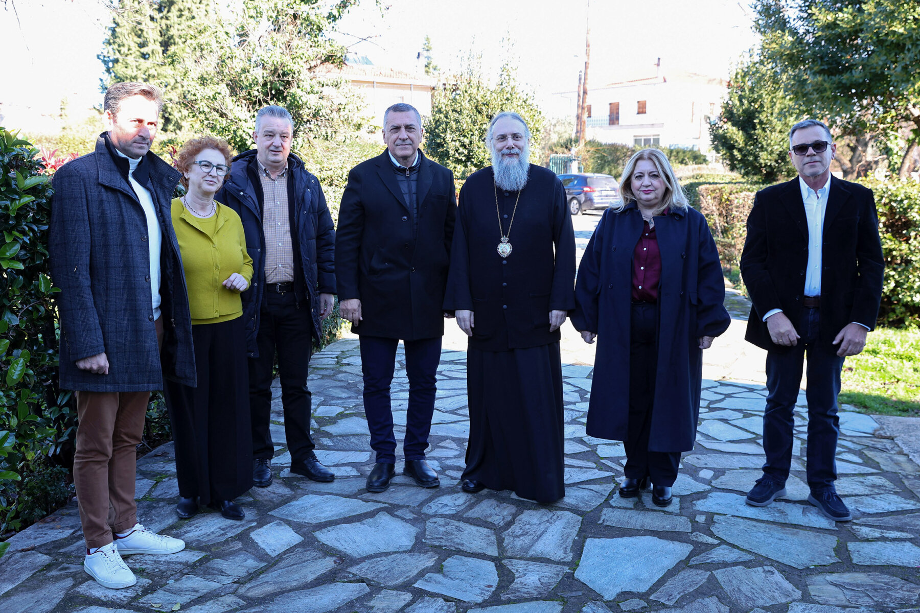 Επίσκεψη του Περιφερειάρχη Θεσσαλίας Δημήτρη Κουρέτα στο Εκκλησιαστικό Γηροκομείο «Άγιος Νικόλαος» στα Μεγάλα Καλύβια