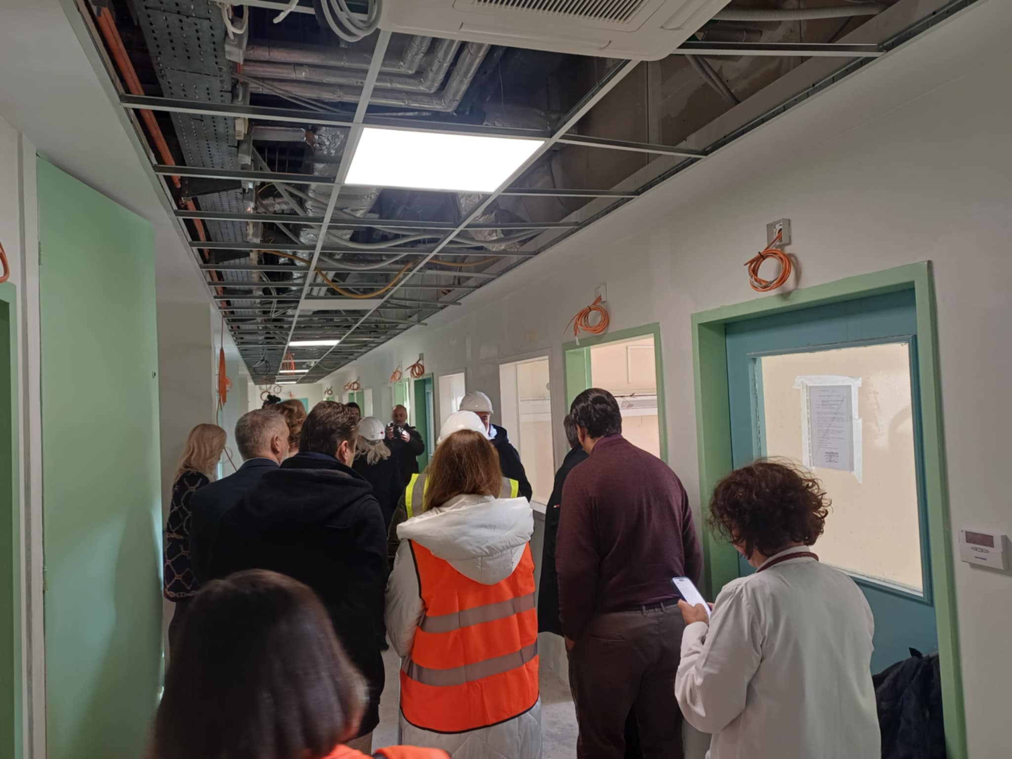 Μέεσα στο 2026 παραδίδεται η νεά Παιδιατρική κλινική στο πανεπιστημιακό- επιθεώρηση εργασιών από Καραλαραιώτου, Σερέτη (ΦΩΤΟ)