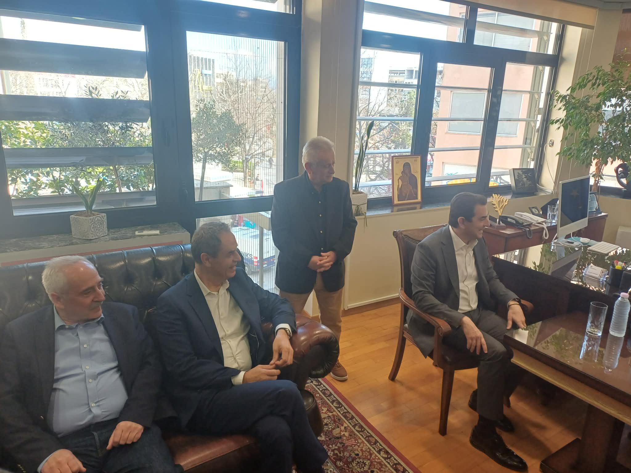 Συναντήσεις  Σκρέκα και Κονταδάκη με Κουρέτα, Μαμάκο - τα θέματα που συζήτησαν