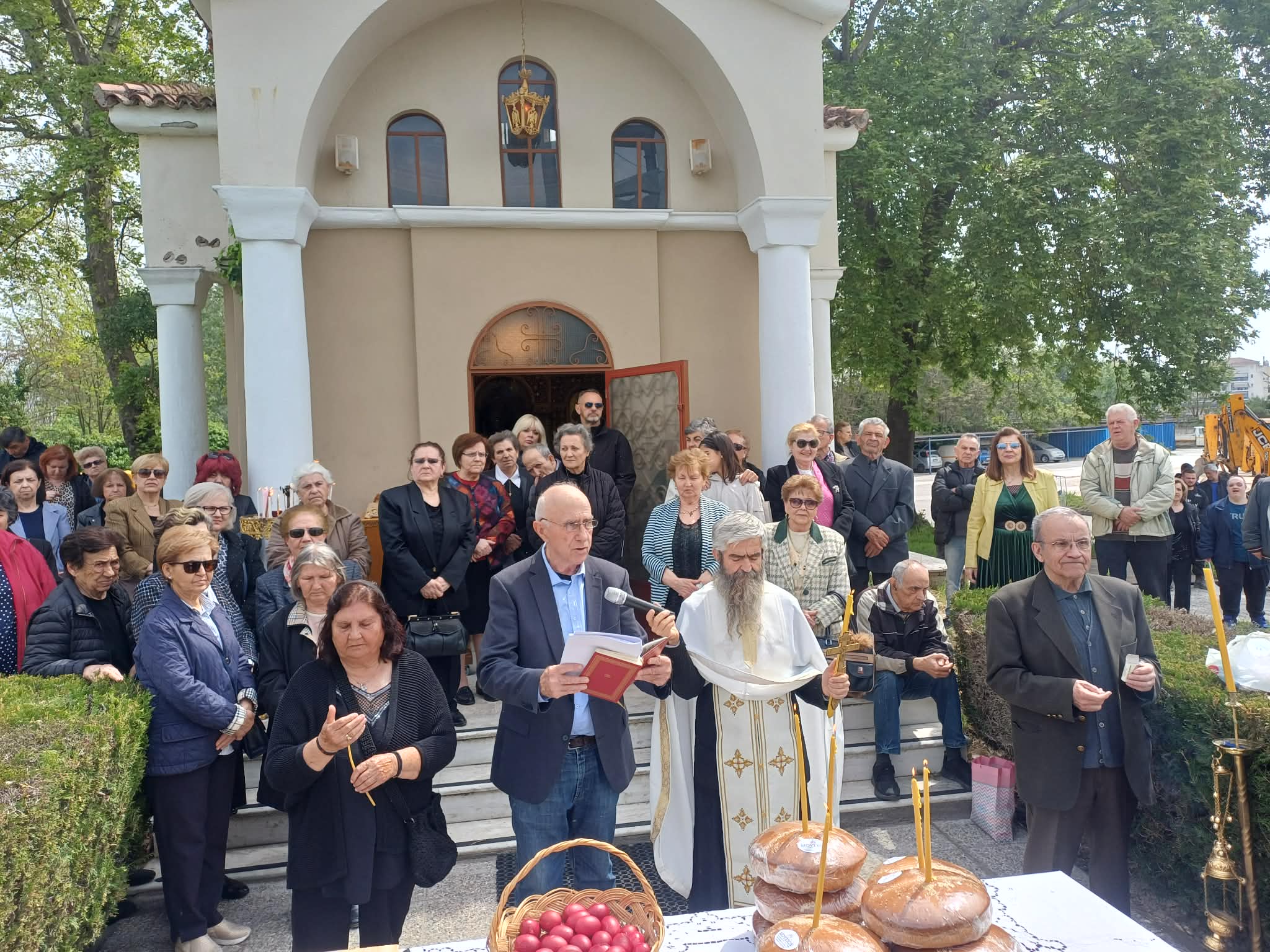 Πλήθος πιστών στο λαμπρό εορτασμό της Ζωοδόχου Πηγής στη ΔΕΥΑΛ (ΦΩΤΟ+video)