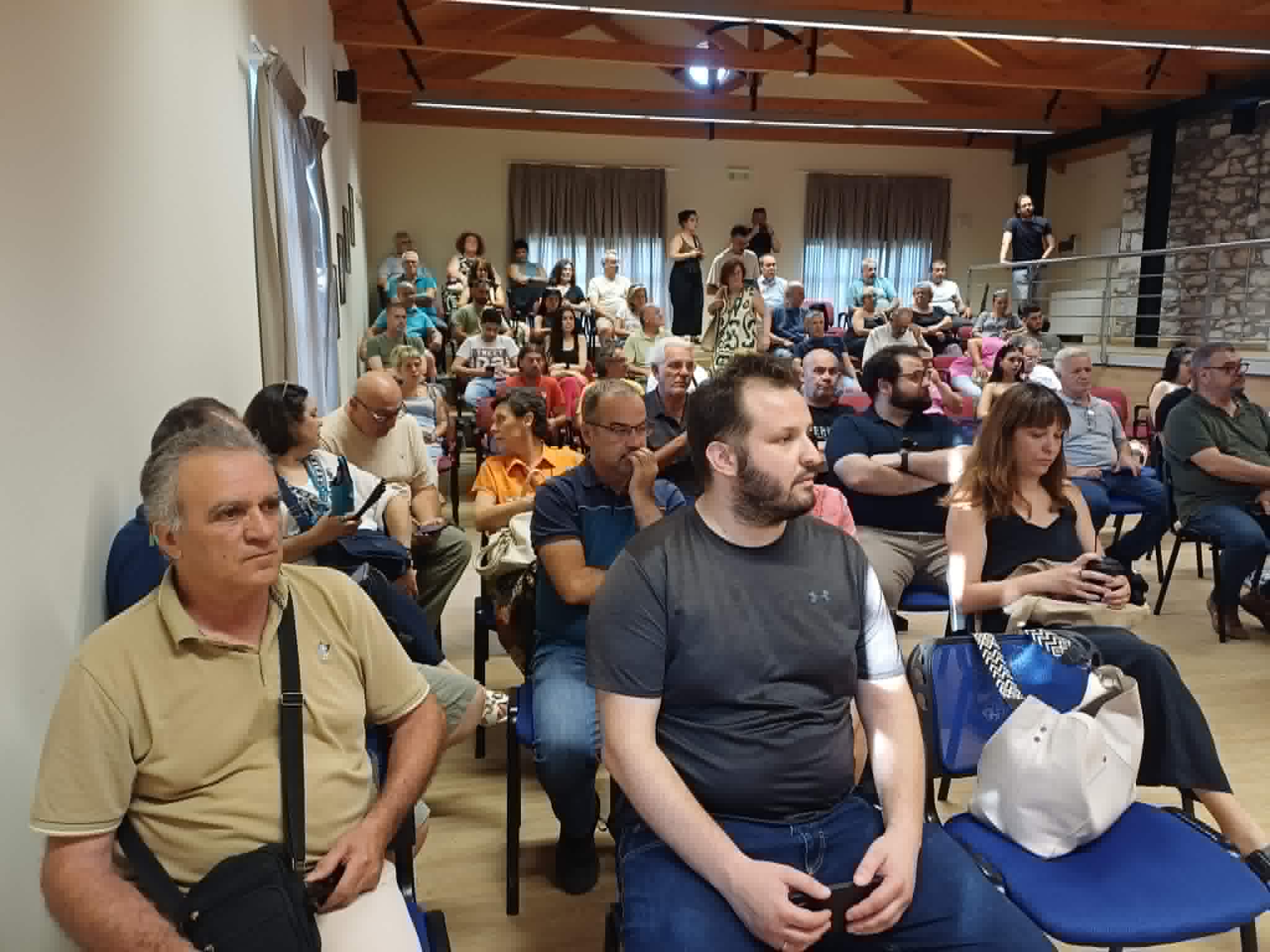 Εκδήλωση Τομεακής Επιτροπής ΚΚΕ Λάρισας για μέτρα Υγιεινής και Ασφάλειας στους χώρους εργασίας (ΦΩΤΟ)