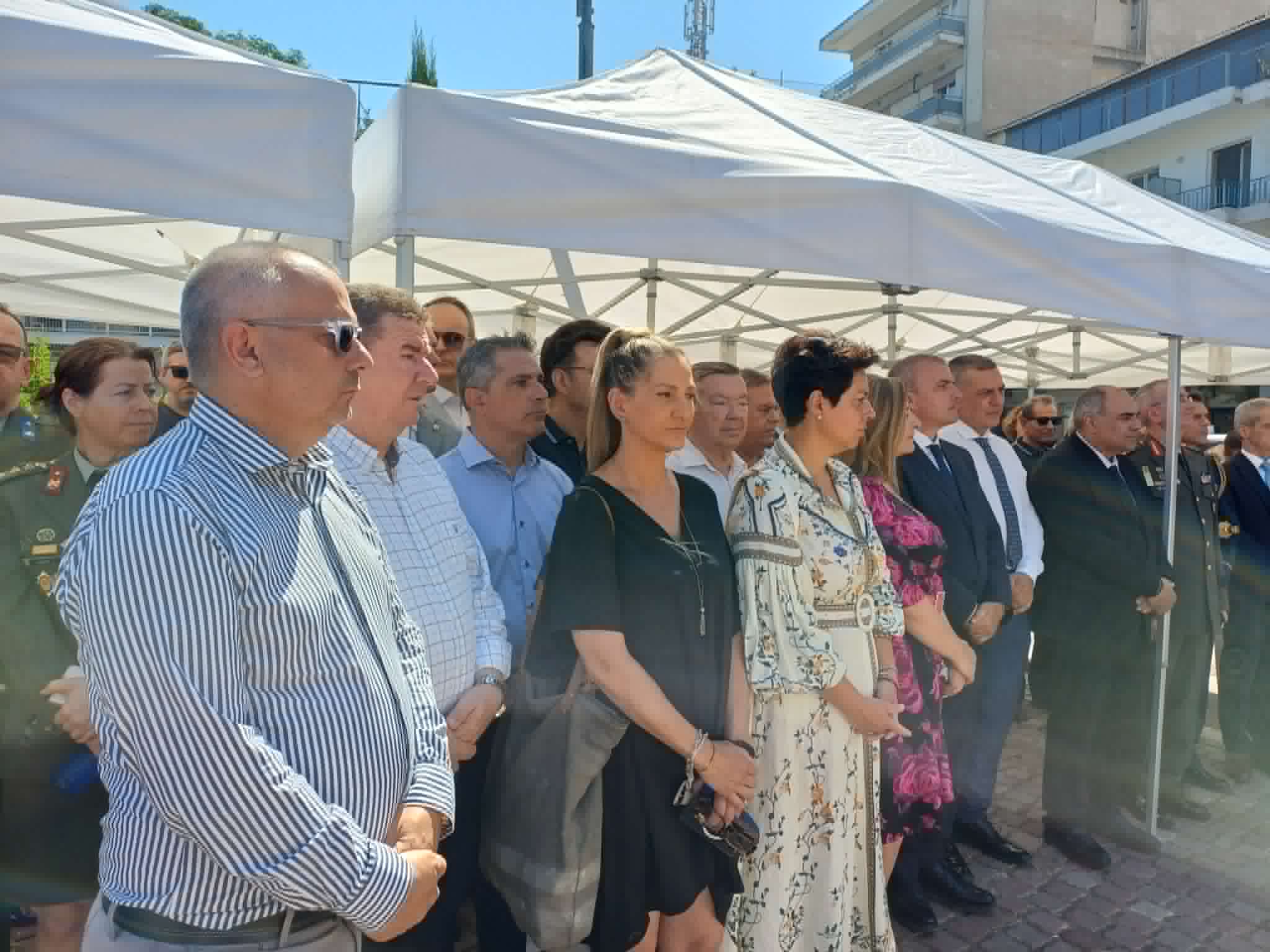 Λάρισα: Εκδηλώσεις τιμής και μνήμης για τη συμπλήρωση 52 χρόνων από την τουρκική εισβολή στην Κύπρο το 1974  (ΦΩΤΟ+video)