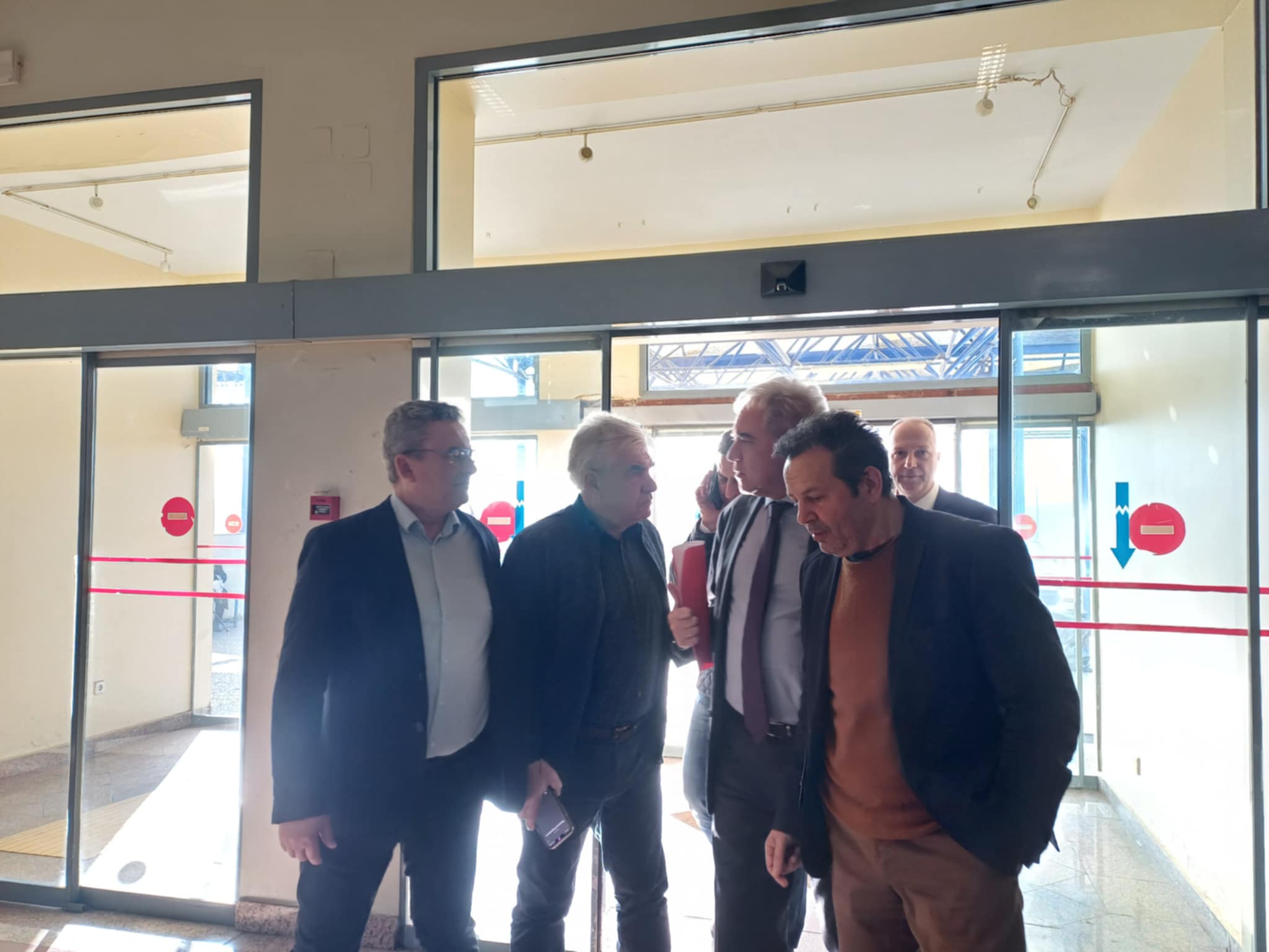 Επίσκεψη Κουρλετα στο πανεπισημιακό για την προήίθεια νέου υπερσύγχρονου αξονικού  (ΦΩΤΟ)