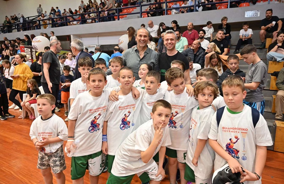 Επιτυχημένη διεξαγωγή του 1ου Φιλανθρωπικού Τουρνουά Μπάσκετ με Αμαξίδιο παρουσία του Μπάνε Πρέλιεβιτς (ΦΩΤΟ)