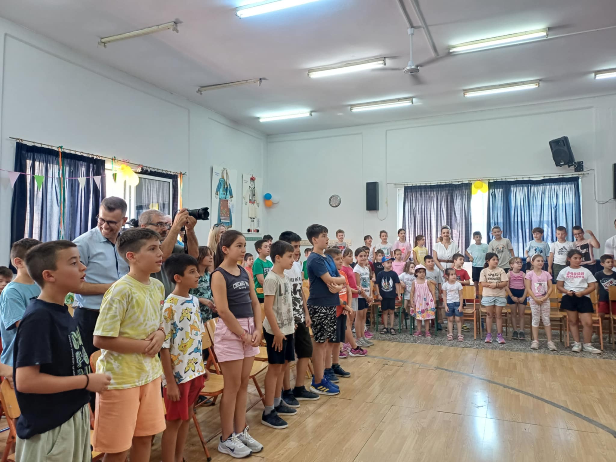 «Πρεμιέρα» για την Κατασκήνωση στην πόλη σήμερα -αγιασμός  στο 19ο Δημοτικό Σχολείο, στη συνοικία της Χαραυγής (ΦΩΤΟ+video)