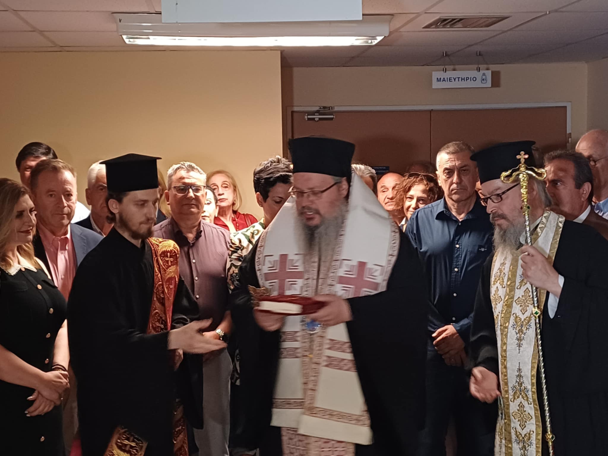 Τα εγκαίνια  του νέου ενδοσκοπικού τμήματος της Πανεπιστημιακής της Γαστρεντερολογικής Κλινικής στο ΓΝΛ (ΦΩΤΟ+video)