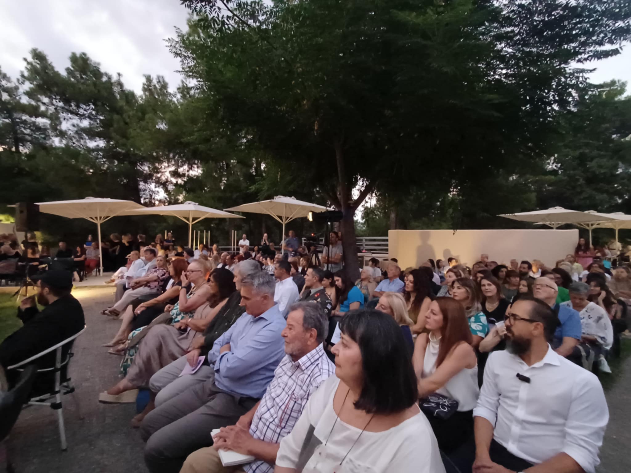 13ο Πανθεσσαλικό Φεστιβάλ Ποίησης: Επίσημη έναρξη, στον Κήπο του Διαχρονικού Μουσείου Λάρισας (ΦΩΤΟ+video)