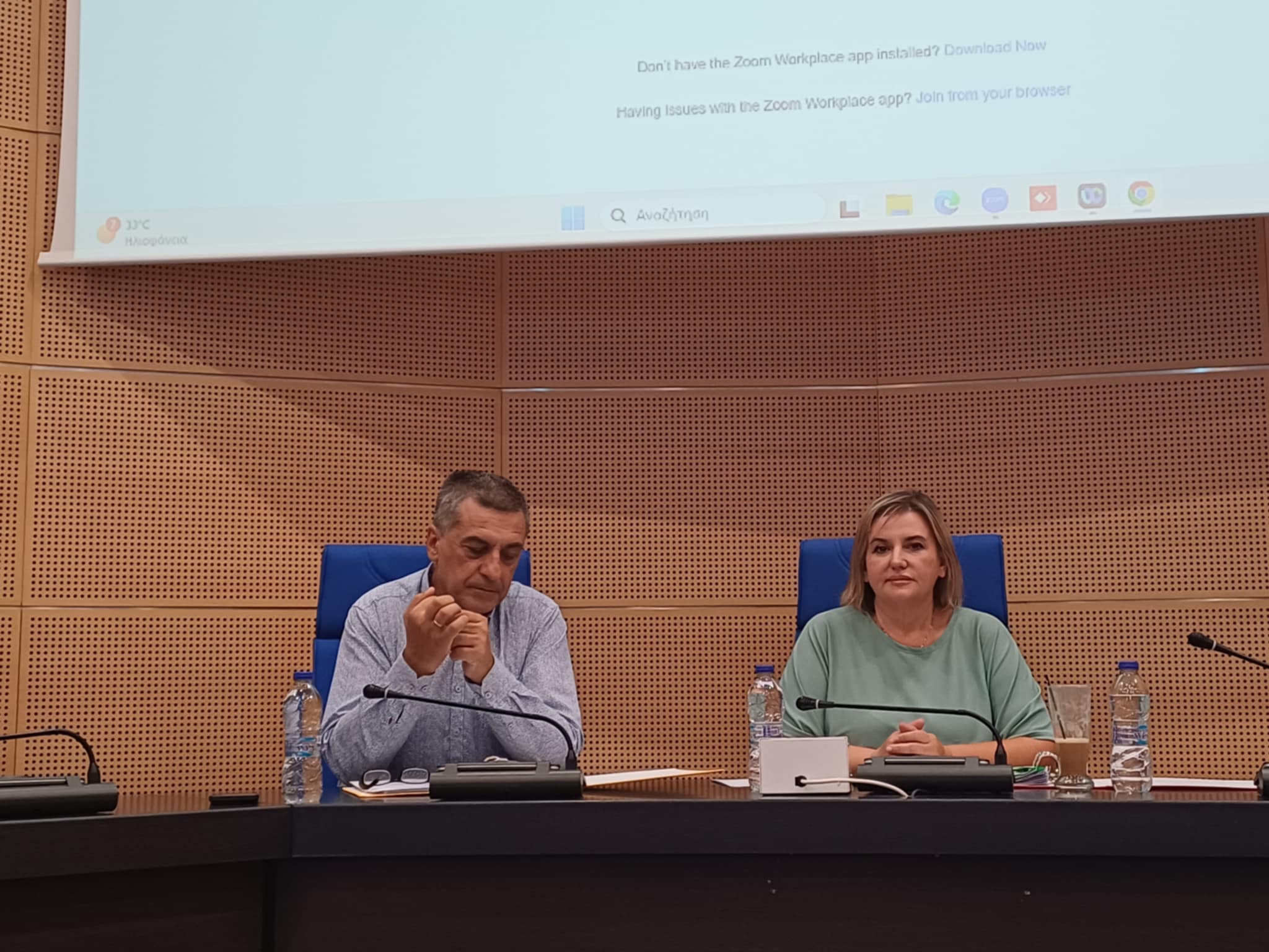 Συνεδριοιάζει τώρα το περιφερειακό συμβούλιο για έγκριση τριμηνιαίου ποϋπολογισμού (ΦΩΤΟ)