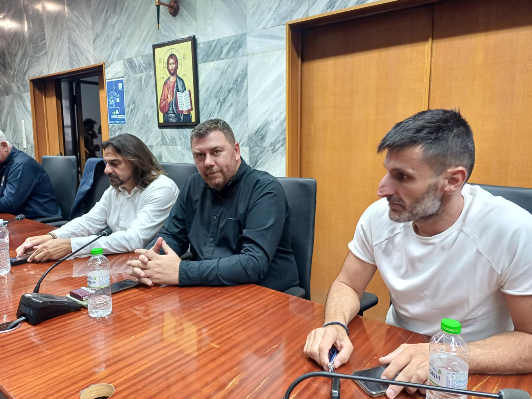 Αντιπροσωπεία του αδελφοποιημένου δήμου Λάρνακας στη Λάρισα (ΦΩΤΟ)