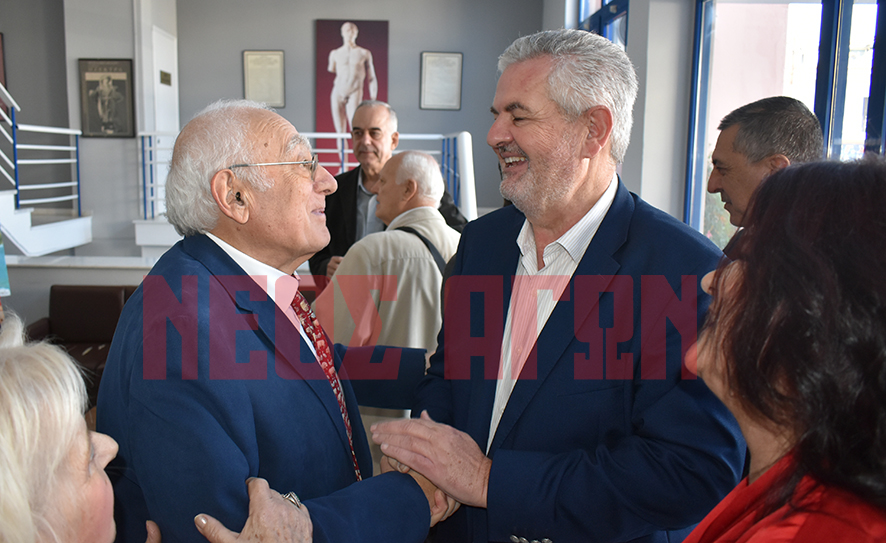 “Απασα η ύλη” για τον Γιώργο Διδάγγελο-παρουσιάστηκε το βιβλίο- αυτβιογραφία του στον Παλαμά