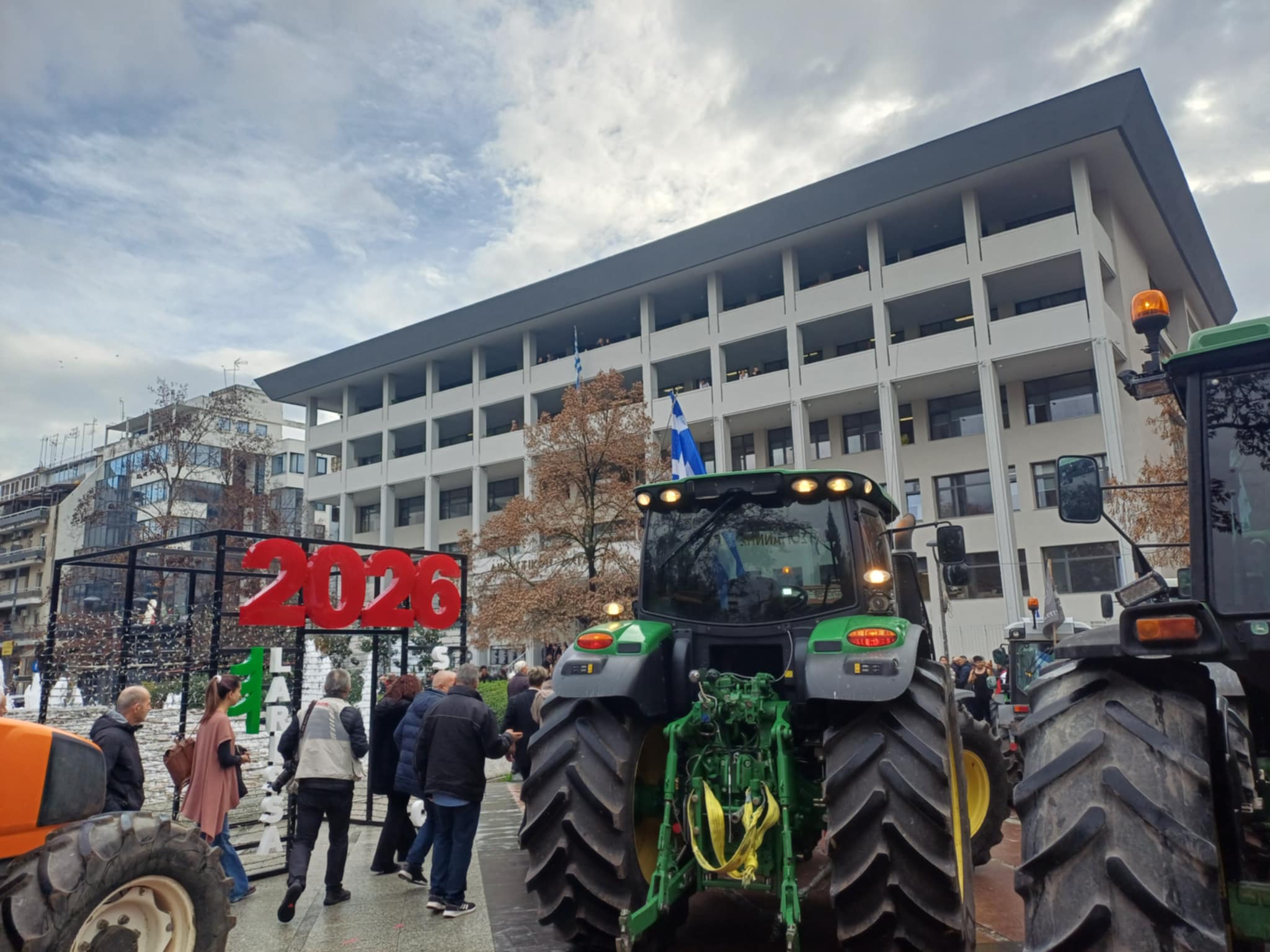 Αναβολή για τις 15 Δεκεμβρίου πήρε η δίκη των τριων συλληφθέντων αγροτών (ΦΩΤΟ)